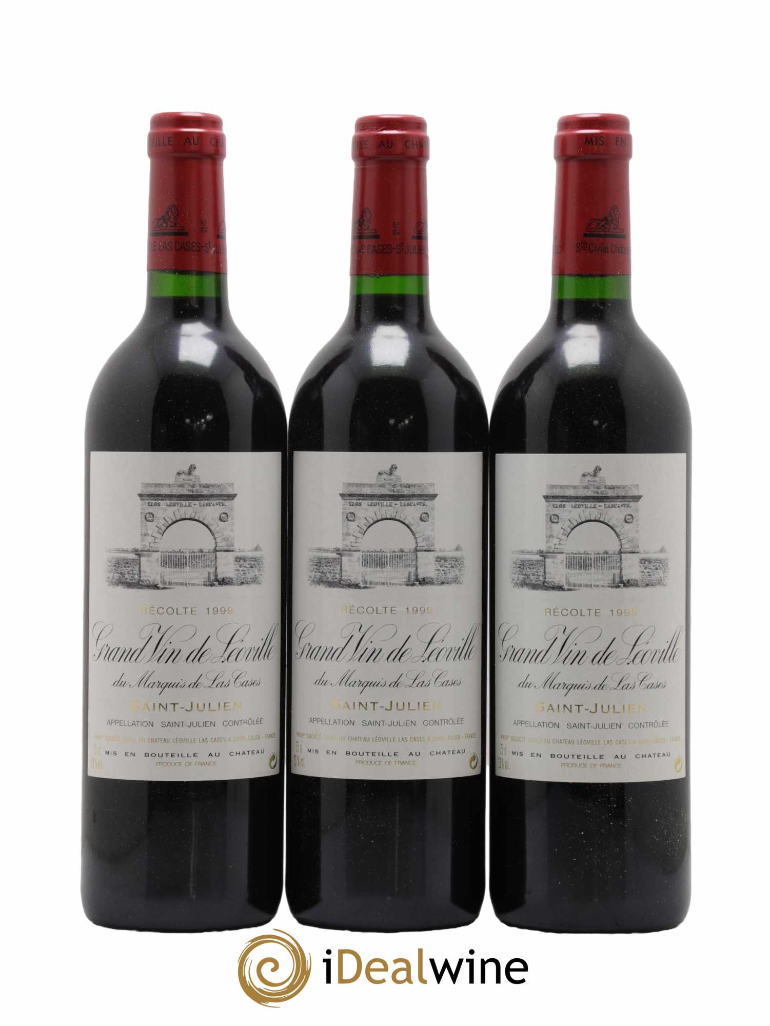 Château Léoville Las Cases 2ème Grand Cru Classé 1999 - Lot de 12 bouteilles - 2