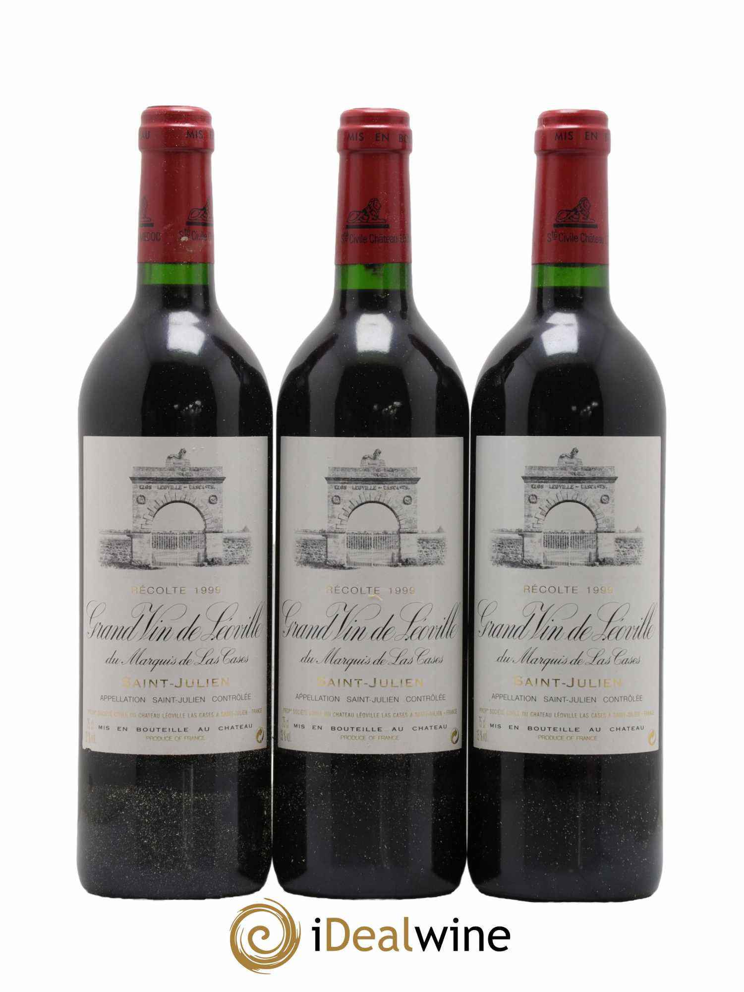 Château Léoville Las Cases 2ème Grand Cru Classé 1999 - Lot de 12 bouteilles - 3