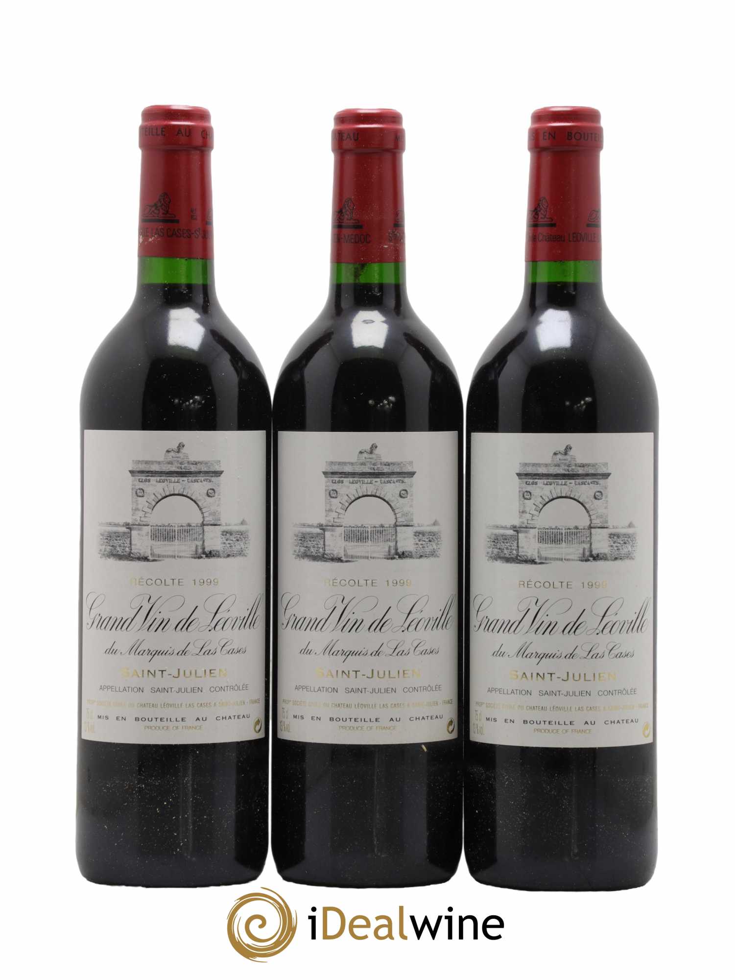Château Léoville Las Cases 2ème Grand Cru Classé 1999 - Lot de 12 bouteilles - 4
