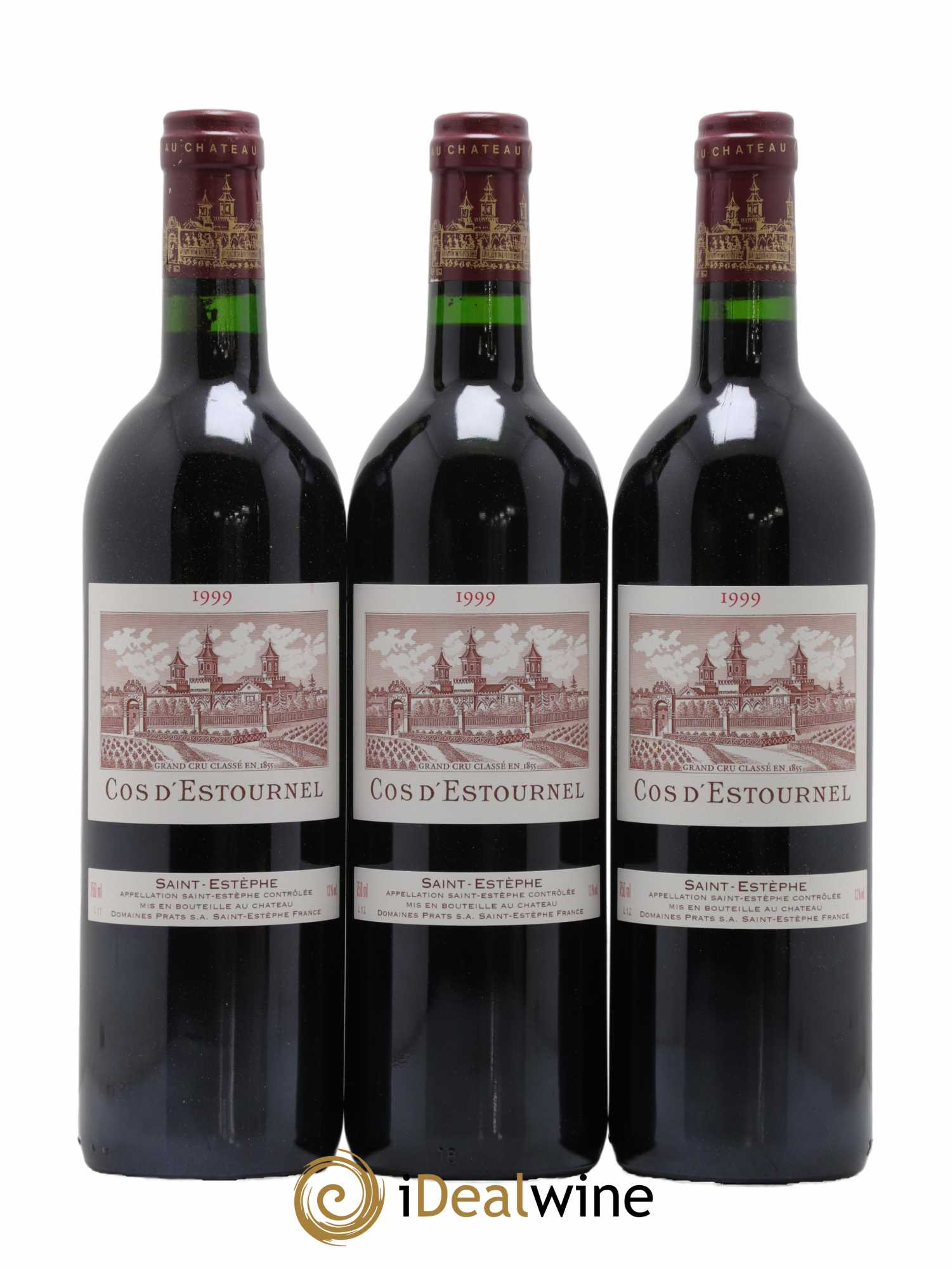 Cos d'Estournel 2ème Grand Cru Classé 1999 - Lot de 12 bouteilles - 1
