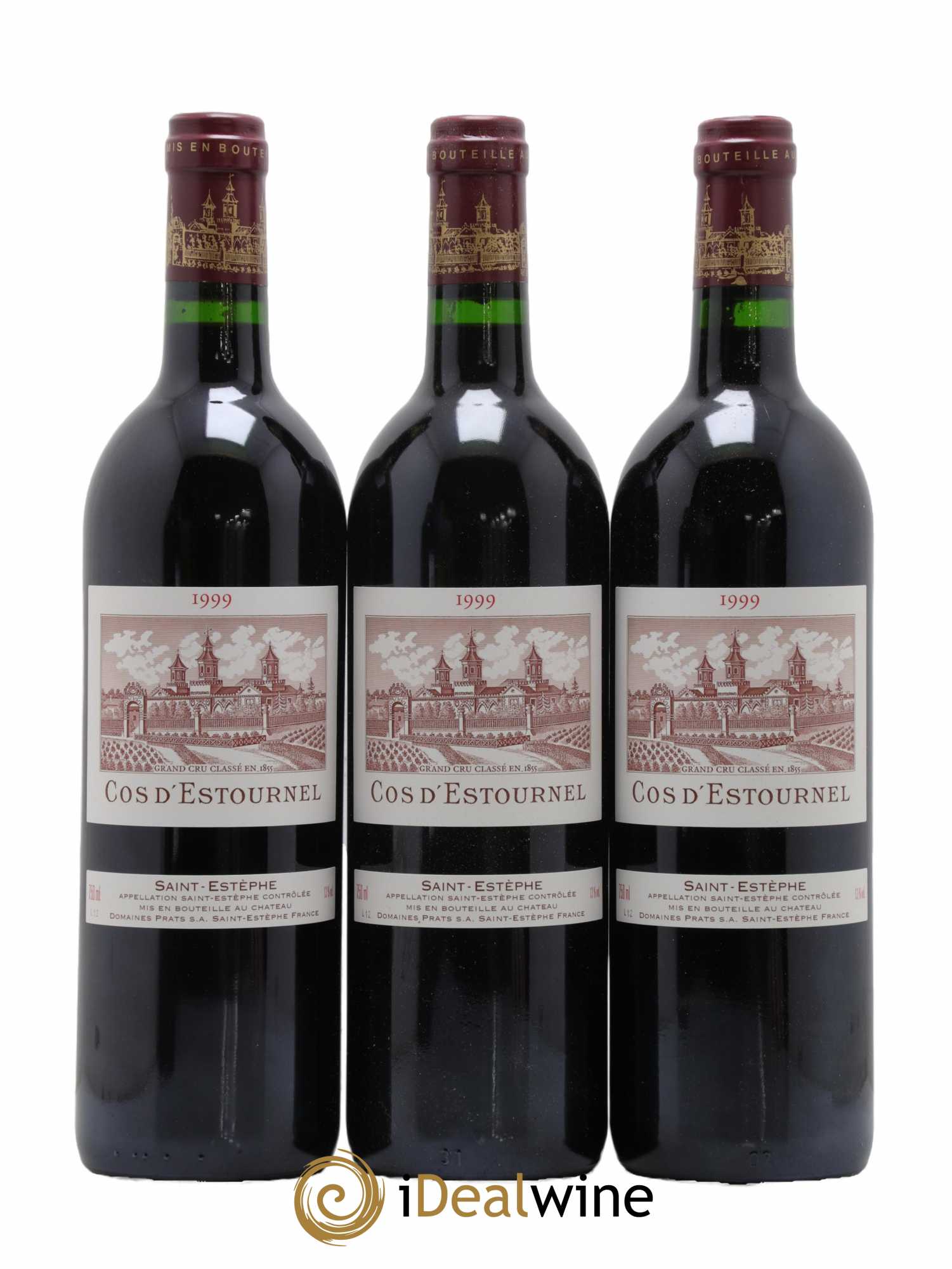 Cos d'Estournel 2ème Grand Cru Classé 1999 - Lot de 12 bouteilles - 2