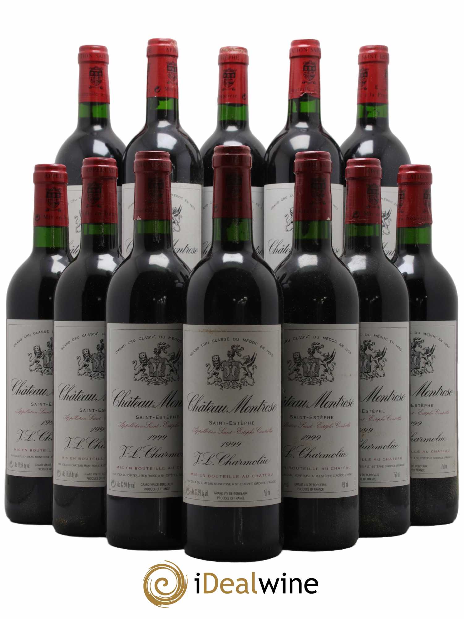 Château Montrose 2ème Grand Cru Classé 1999 - Lot de 12 bouteilles - 0