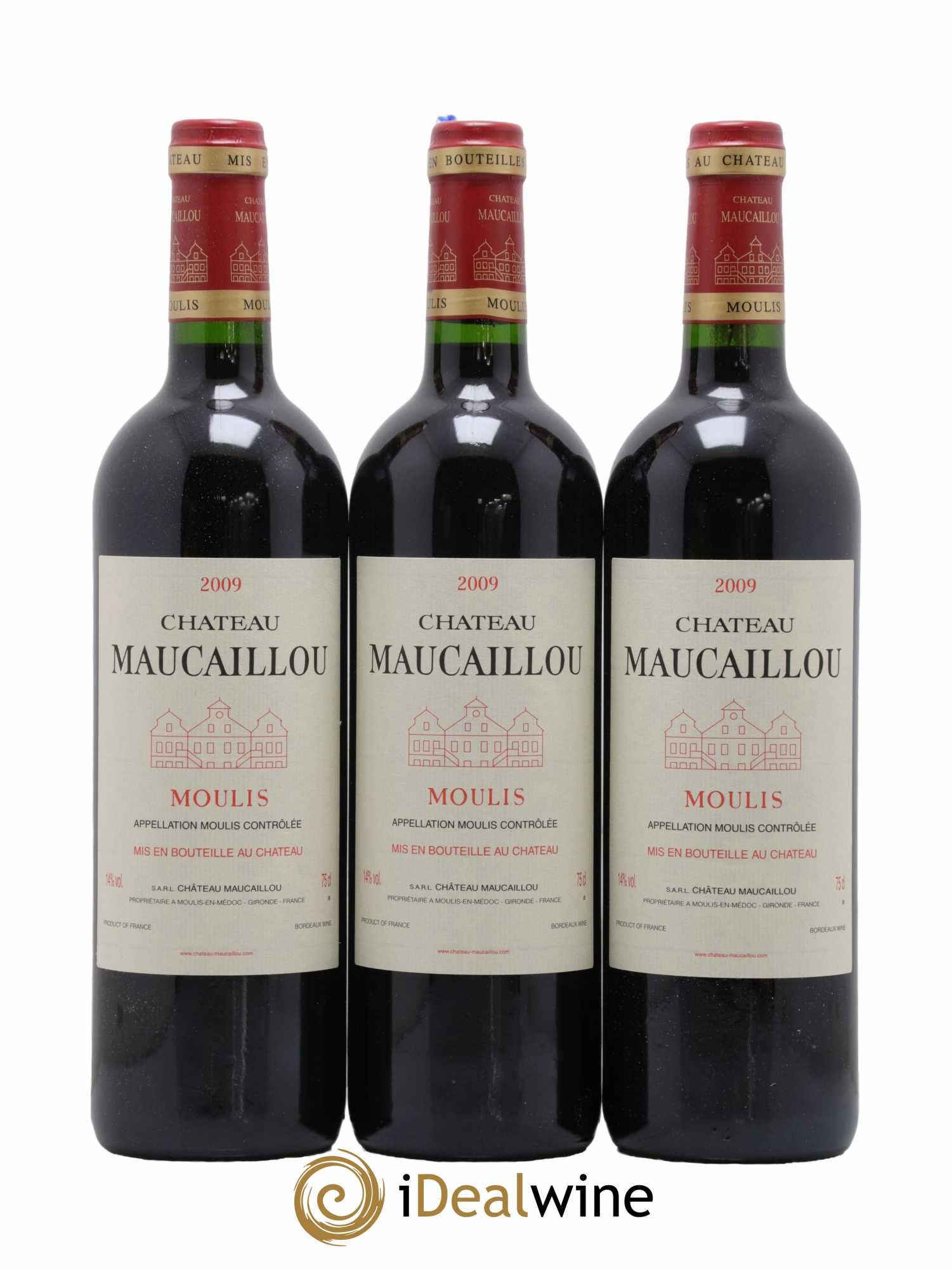 Château Maucaillou 2009 - Lot de 6 bouteilles - 1