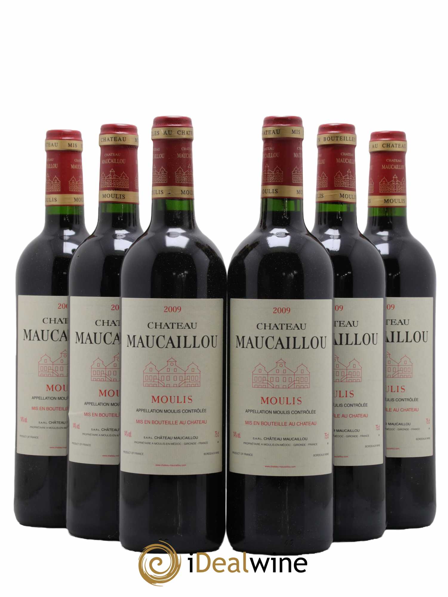 Château Maucaillou 2009 - Lot de 6 bouteilles - 0