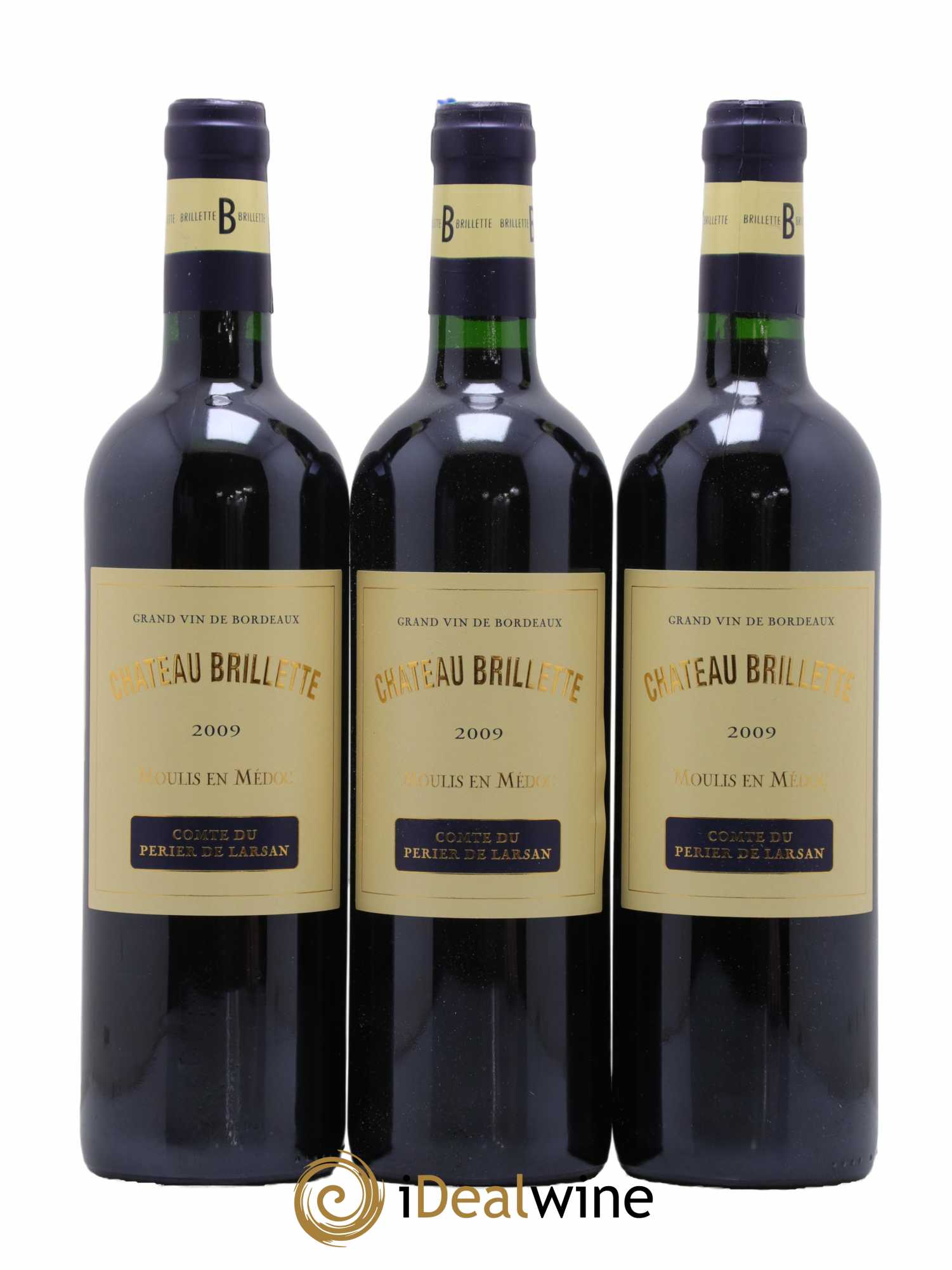 Château Brillette Cru Bourgeois 2009 - Lot de 6 bouteilles - 2