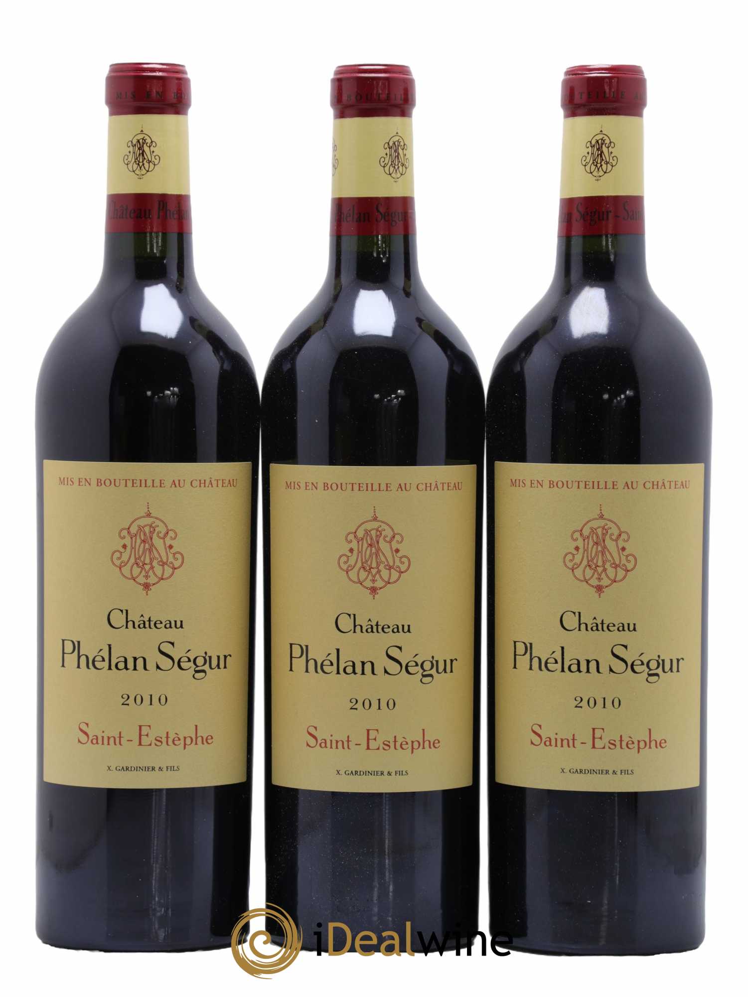 Château Phélan Ségur 2010 - Lot de 6 bouteilles - 1
