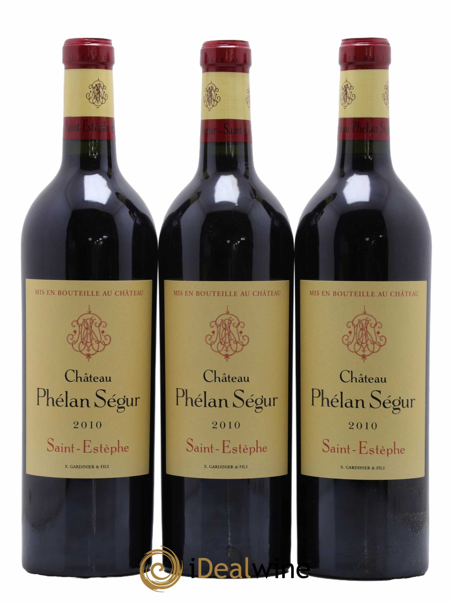 Château Phélan Ségur 2010 - Lot de 6 bouteilles - 2