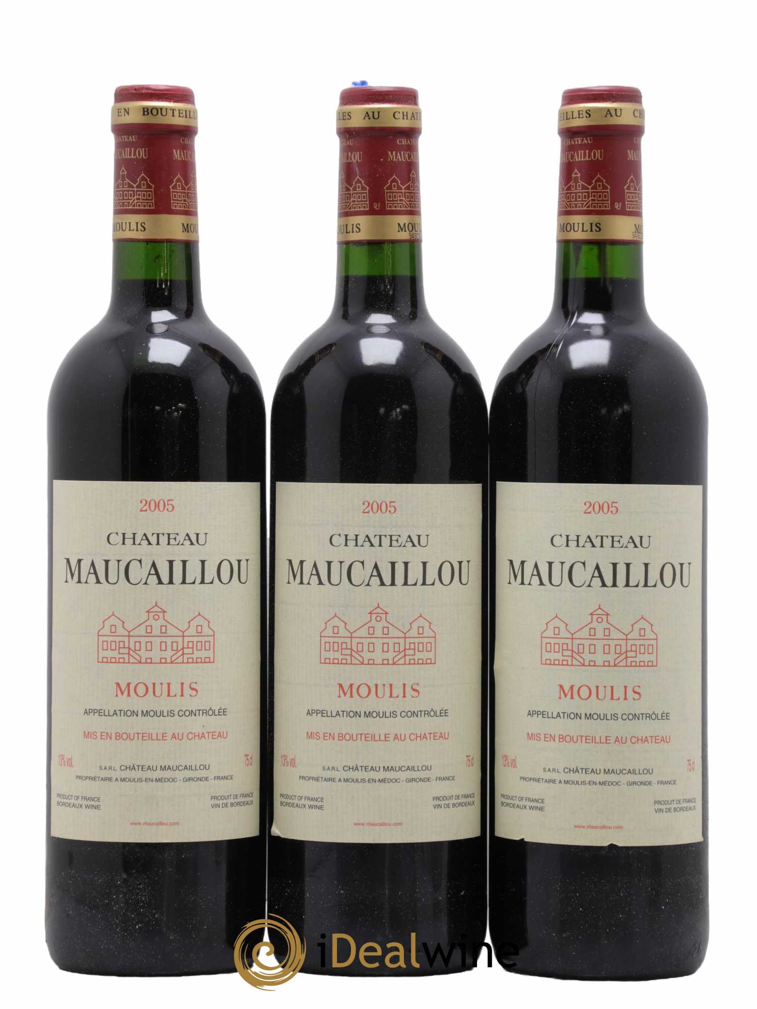 Château Maucaillou 2005 - Lot de 6 bouteilles - 1