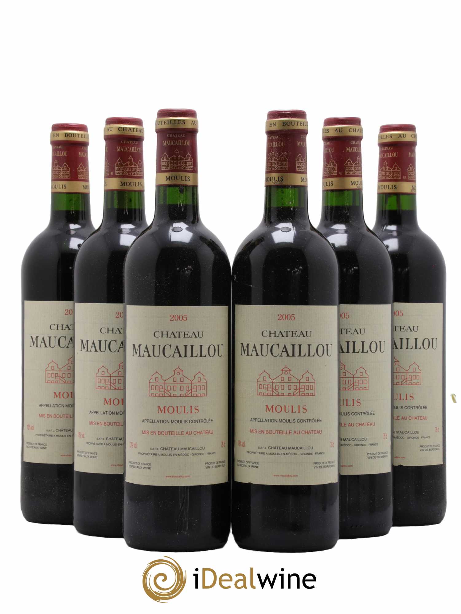 Château Maucaillou 2005 - Lot de 6 bouteilles - 0