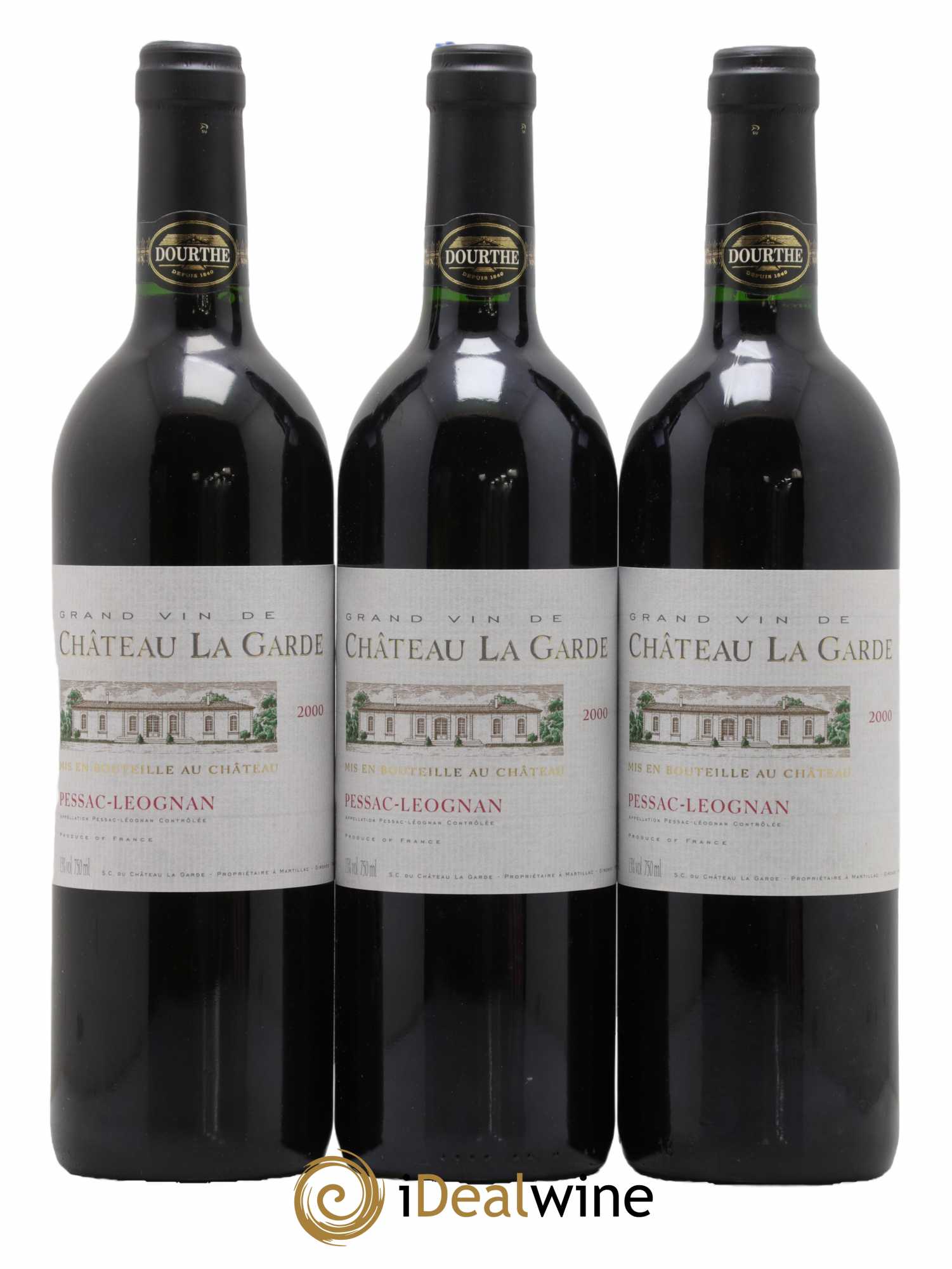 Château la Garde 2000 - Posten von 6 Flaschen - 2