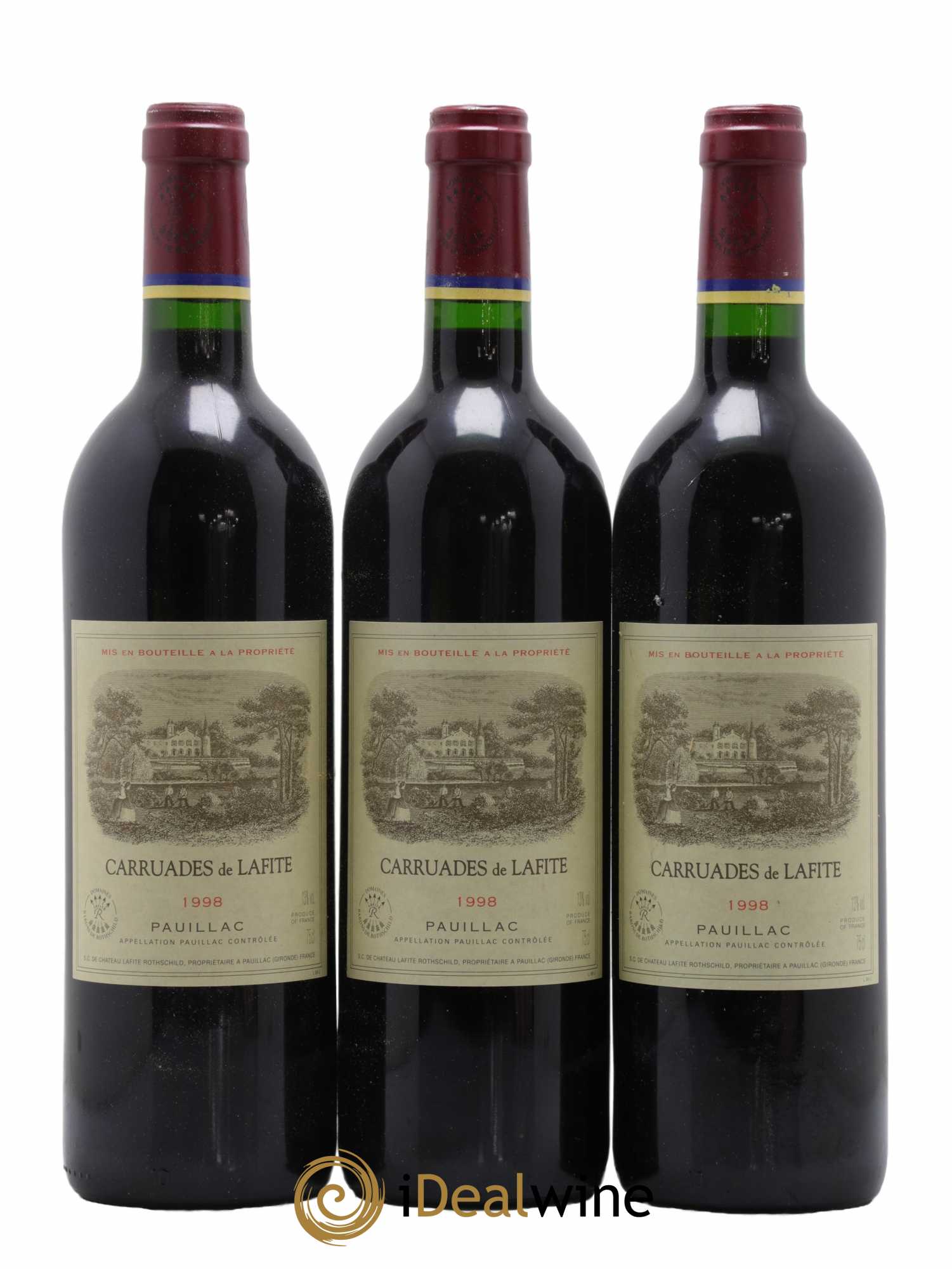 Carruades de Lafite Rothschild Second Vin 1998 - Lot de 12 bouteilles - 4