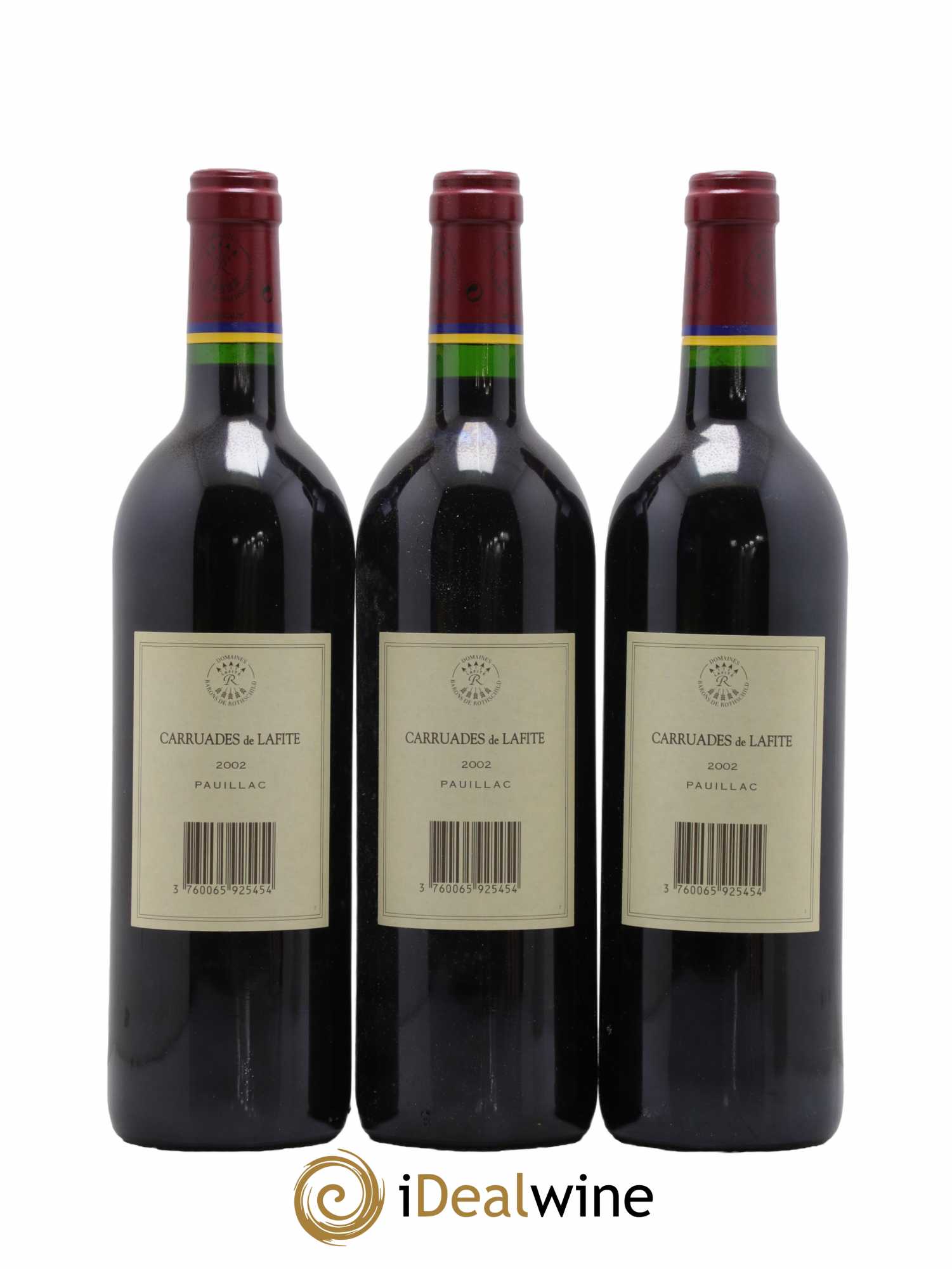 Carruades de Lafite Rothschild Second Vin 2002 - Lot de 12 bouteilles - 2
