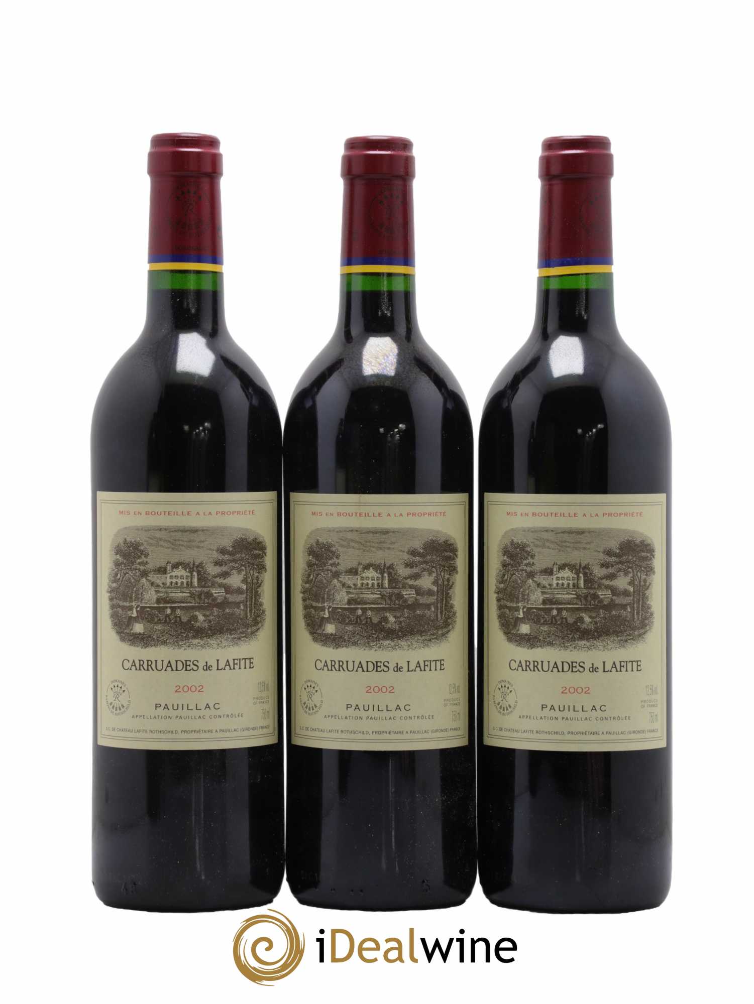 Carruades de Lafite Rothschild Second Vin 2002 - Lot de 12 bouteilles - 5