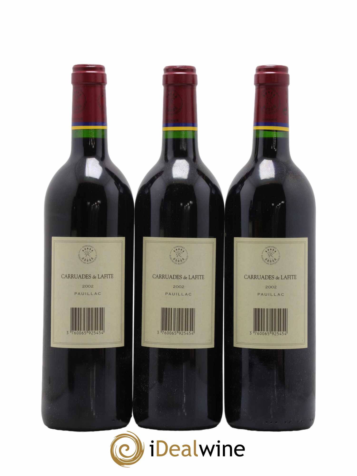 Carruades de Lafite Rothschild Second Vin 2002 - Lot de 12 bouteilles - 6