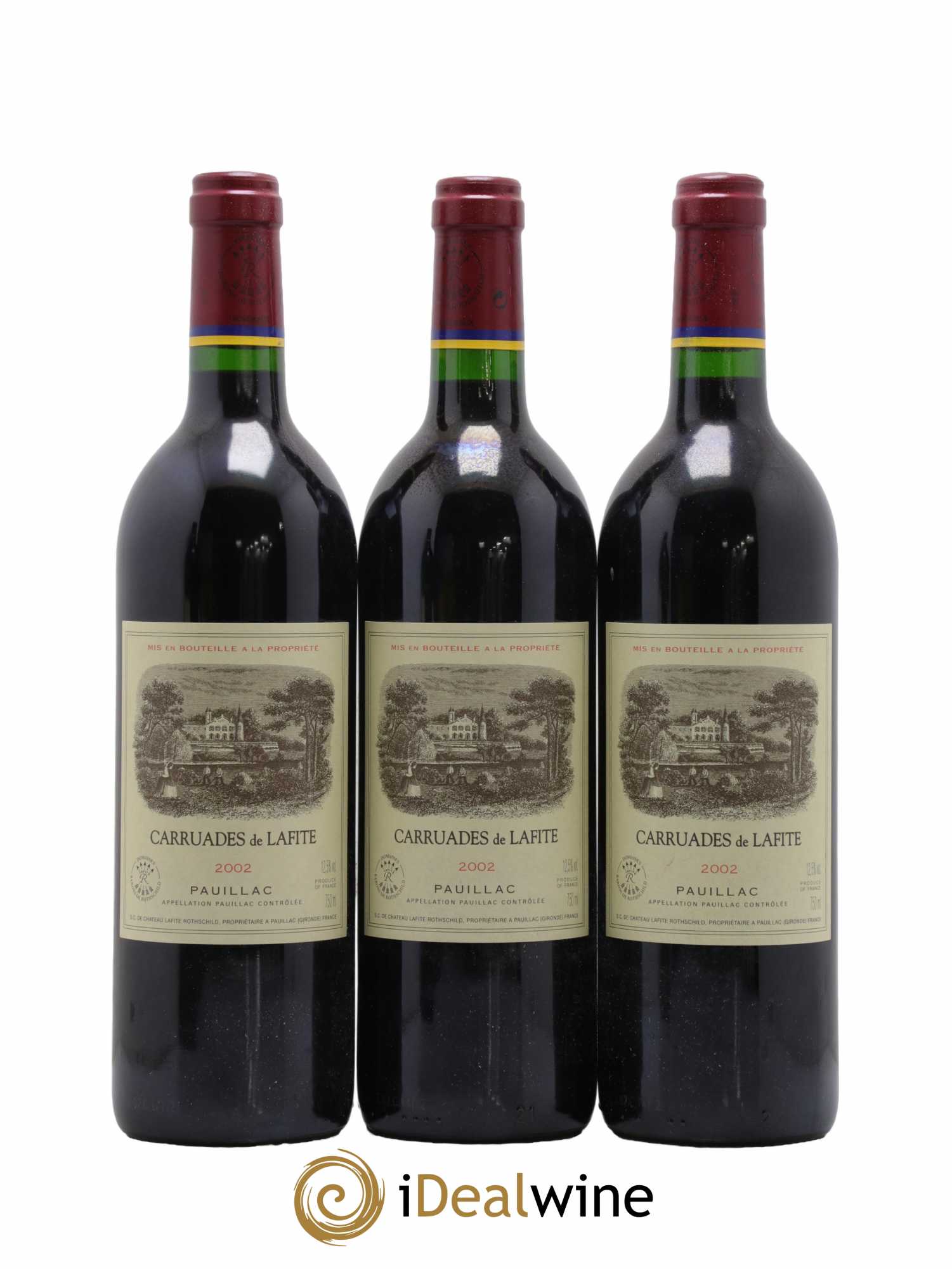 Carruades de Lafite Rothschild Second Vin 2002 - Lot de 12 bouteilles - 7