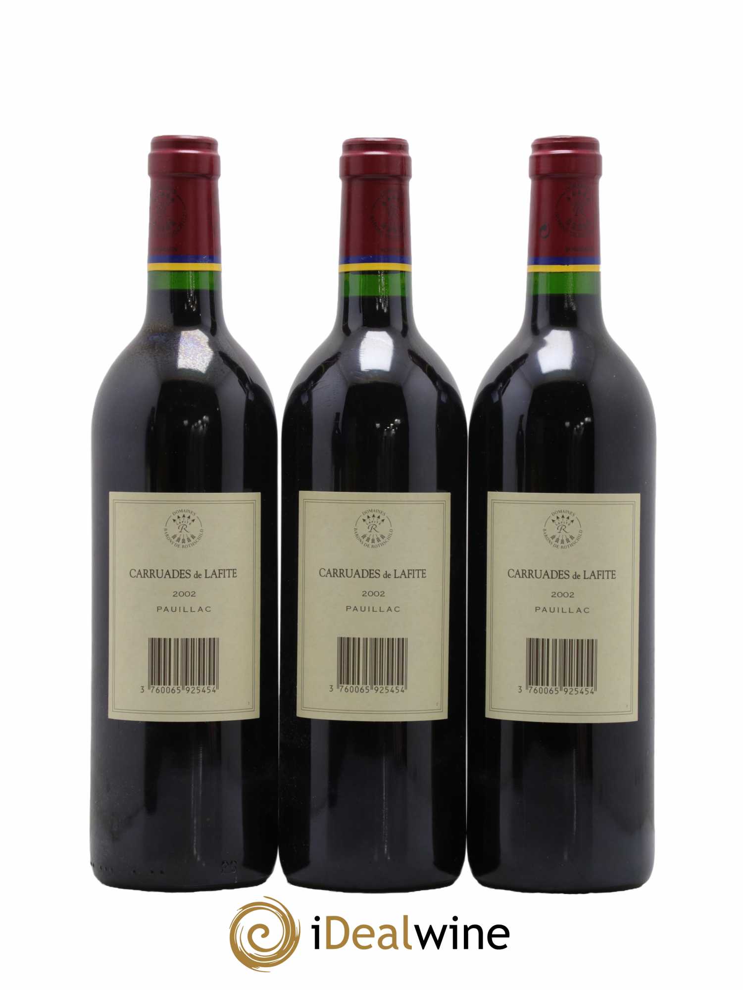 Carruades de Lafite Rothschild Second Vin 2002 - Lot de 12 bouteilles - 8