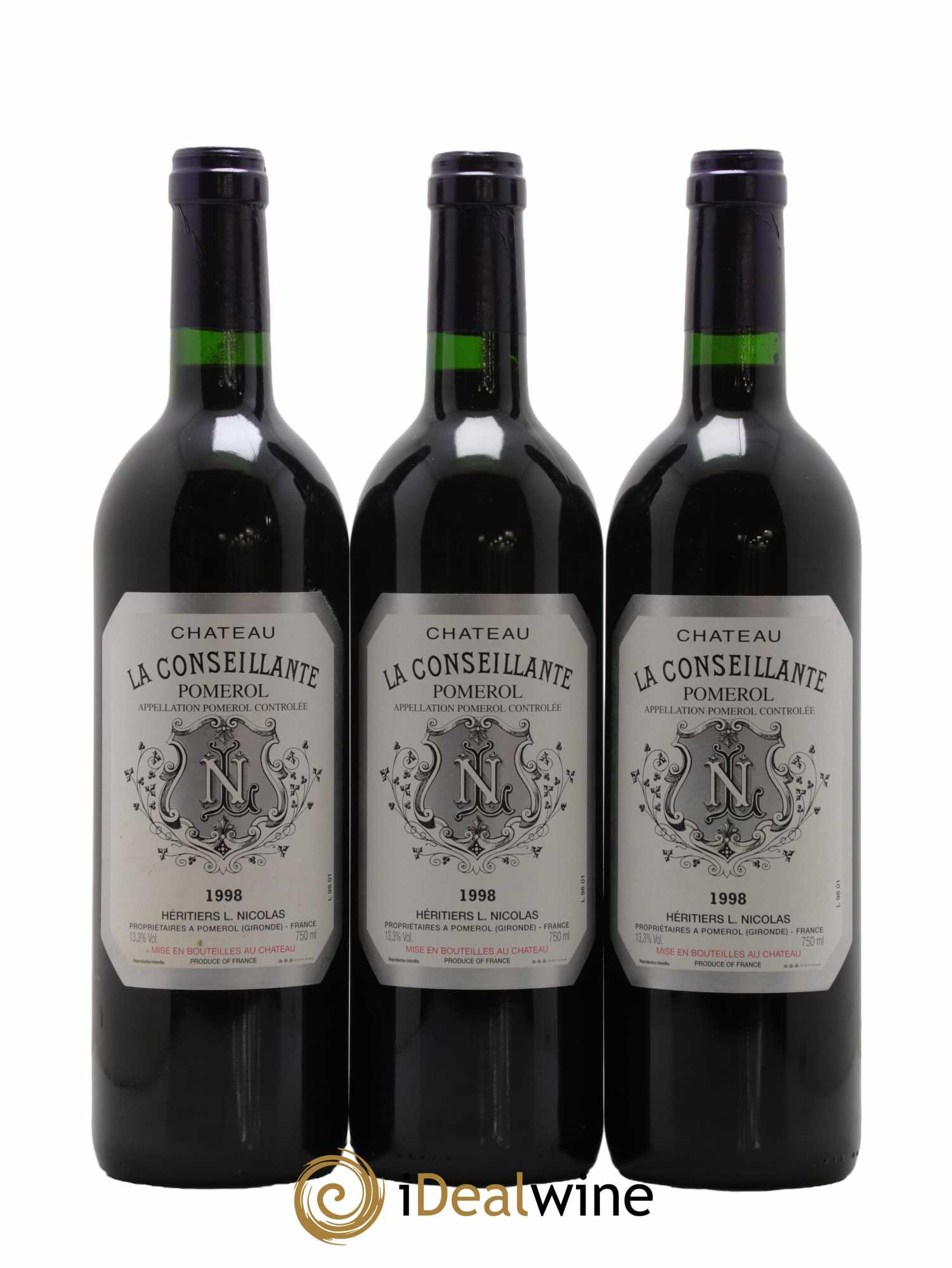 Château la Conseillante 1998 - Lot de 12 bouteilles - 1