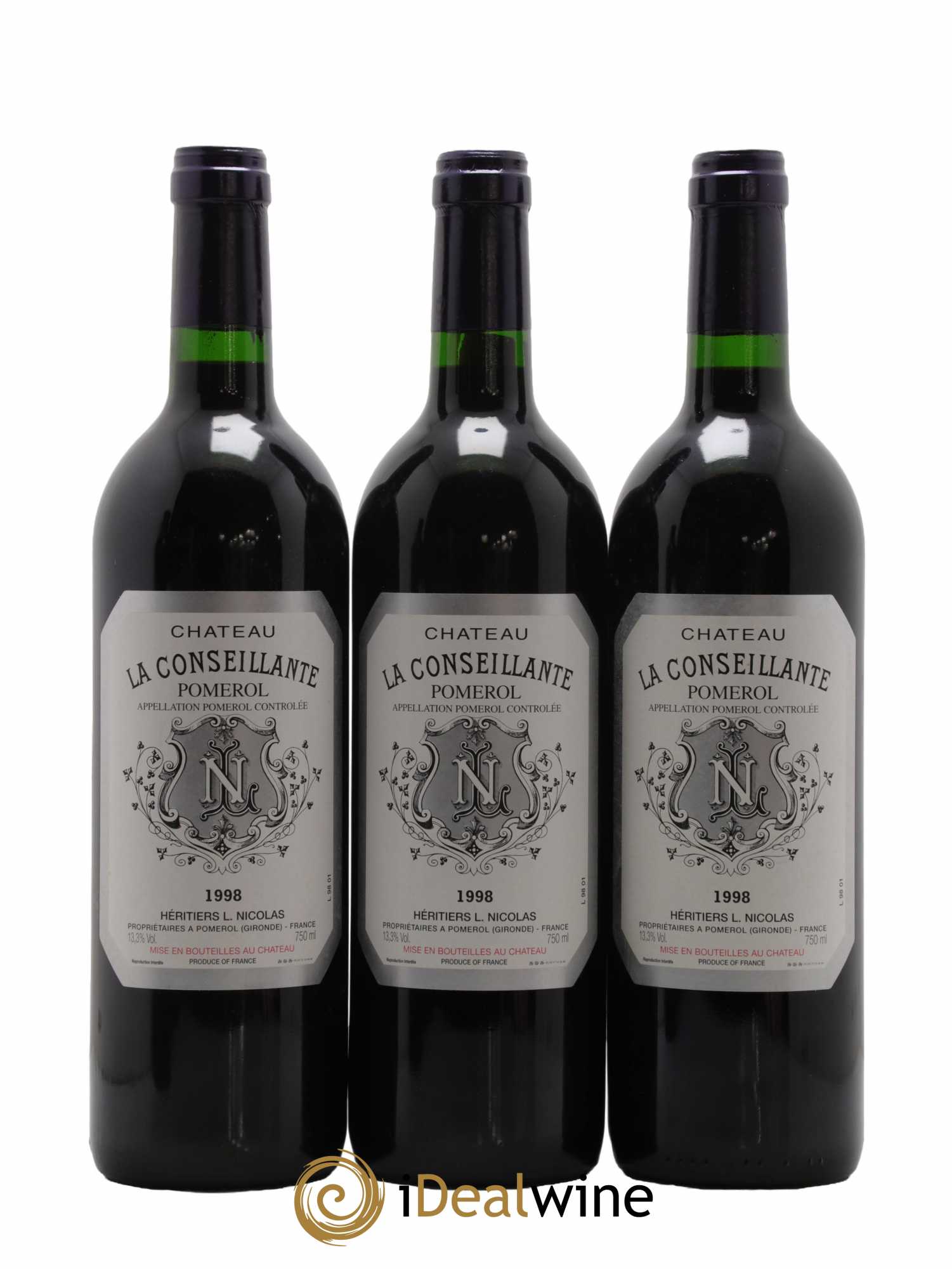 Château la Conseillante 1998 - Lot de 12 bouteilles - 3