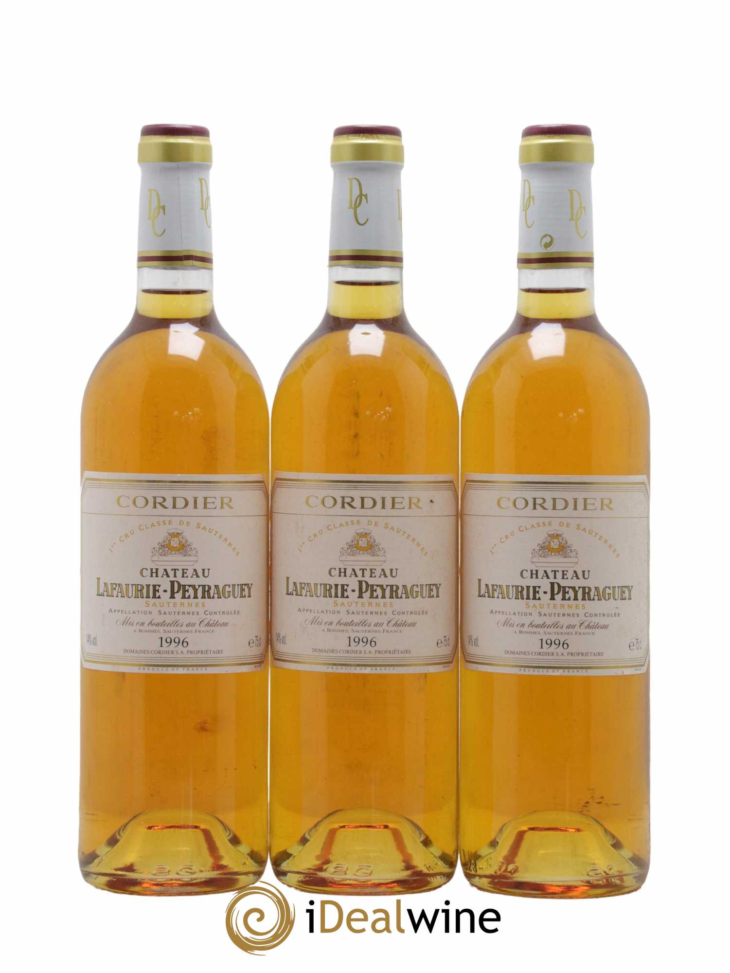 Château Lafaurie-Peyraguey 1er Grand Cru Classé 1996 - Lotto di 12 bottiglie - 1