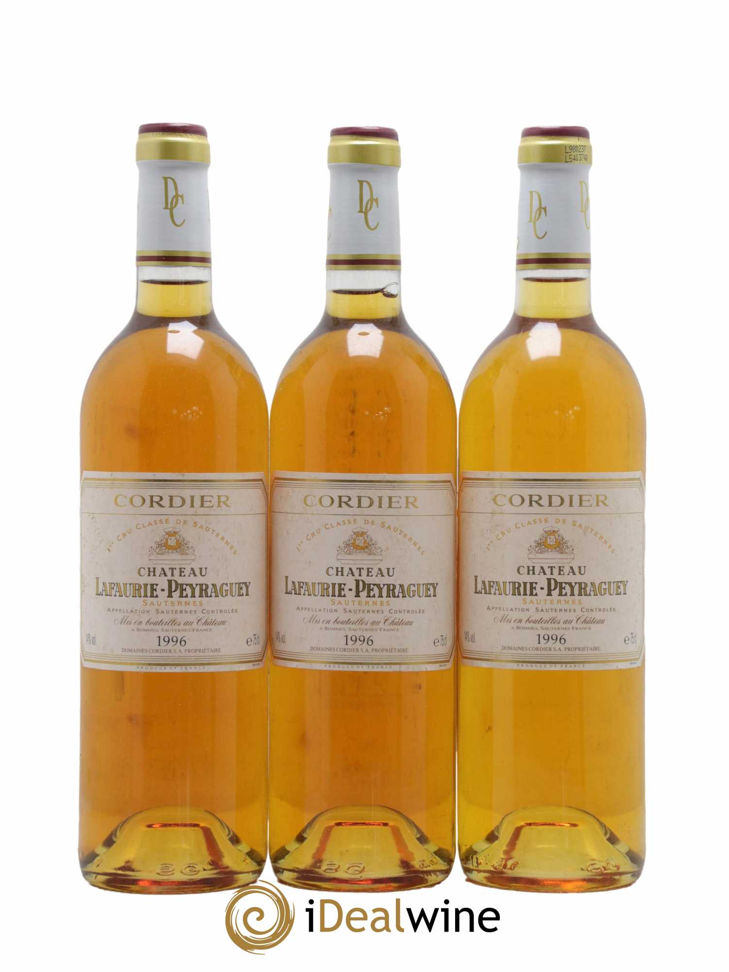 Château Lafaurie-Peyraguey 1er Grand Cru Classé 1996 - Lotto di 12 bottiglie - 2