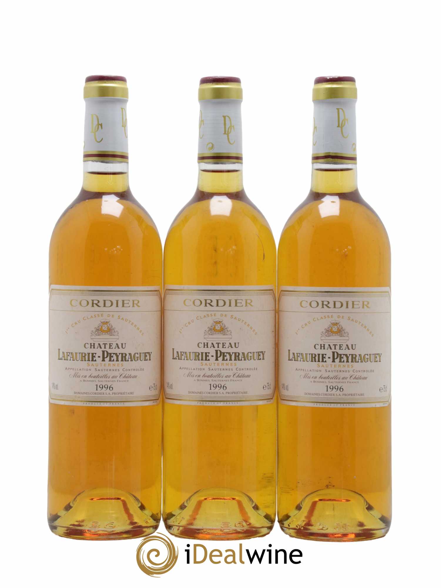 Château Lafaurie-Peyraguey 1er Grand Cru Classé 1996 - Lotto di 12 bottiglie - 3
