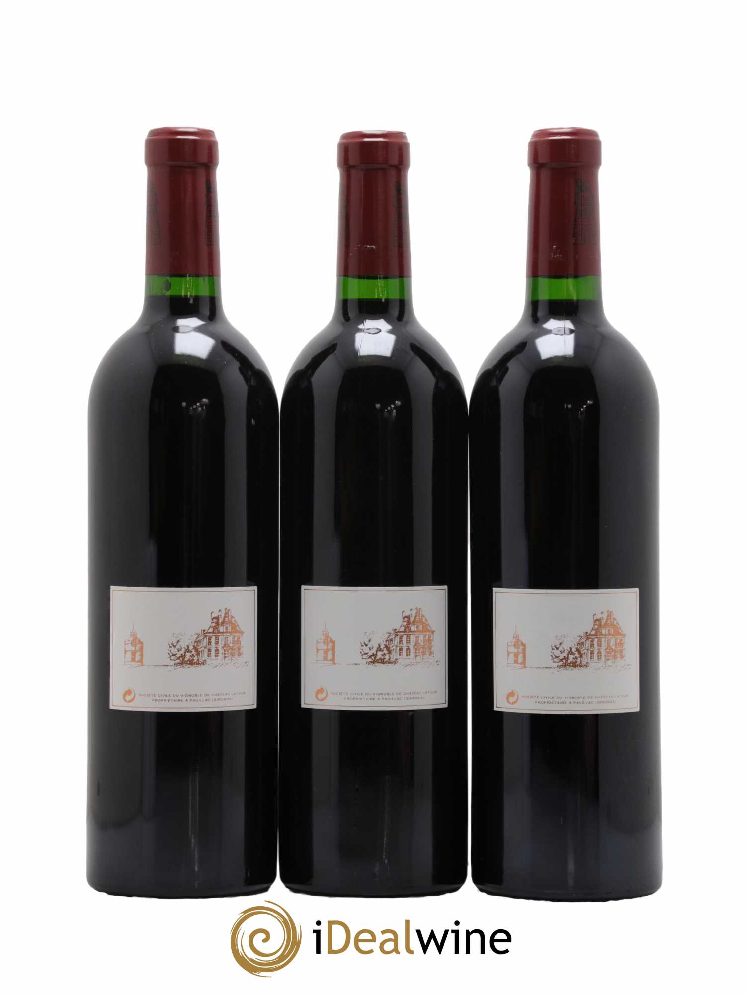 Château Latour 1er Grand Cru Classé 1997 - Lot de 3 bouteilles - 1