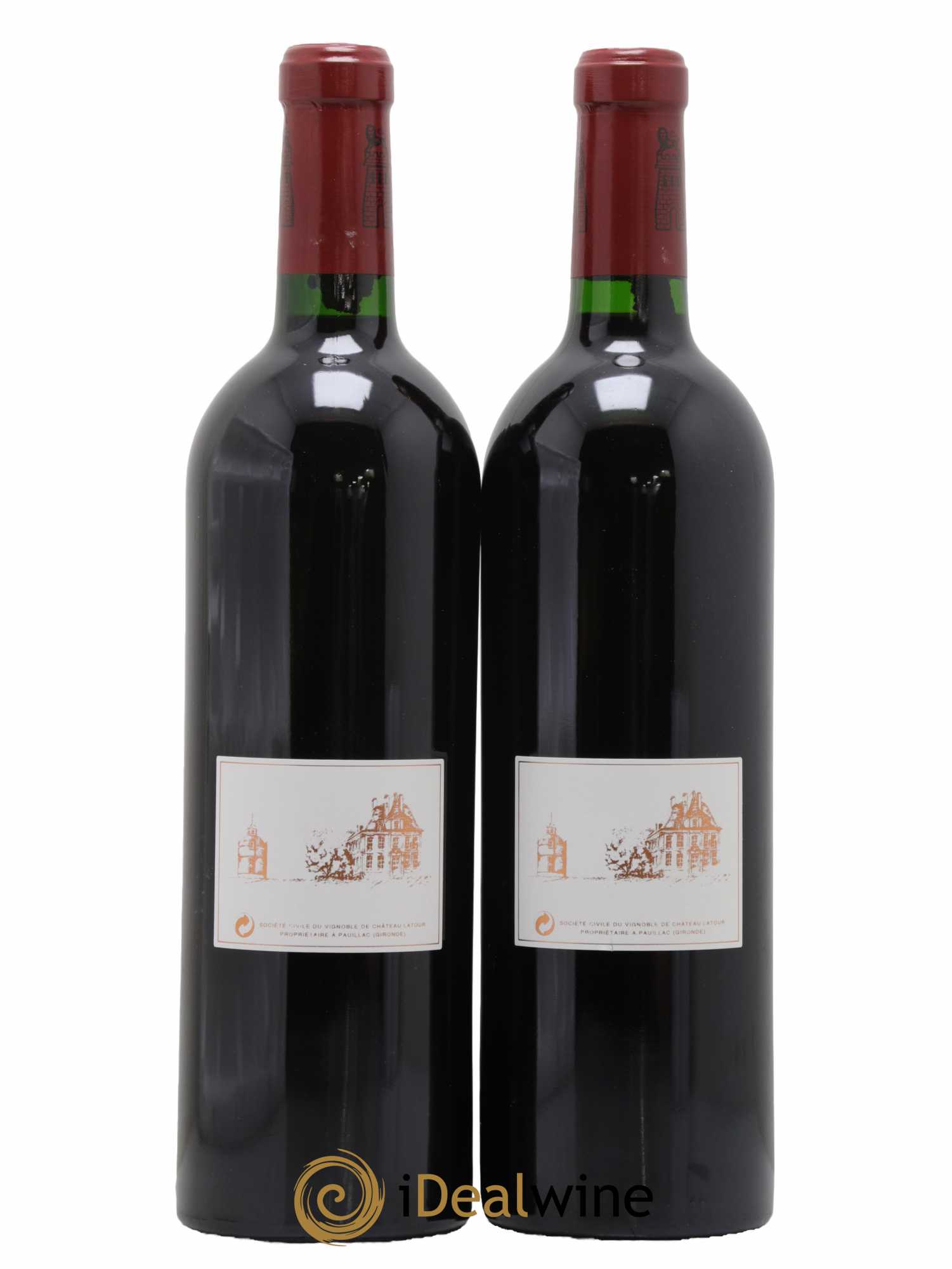 Château Latour 1er Grand Cru Classé 1997 - Lot de 2 bouteilles - 1