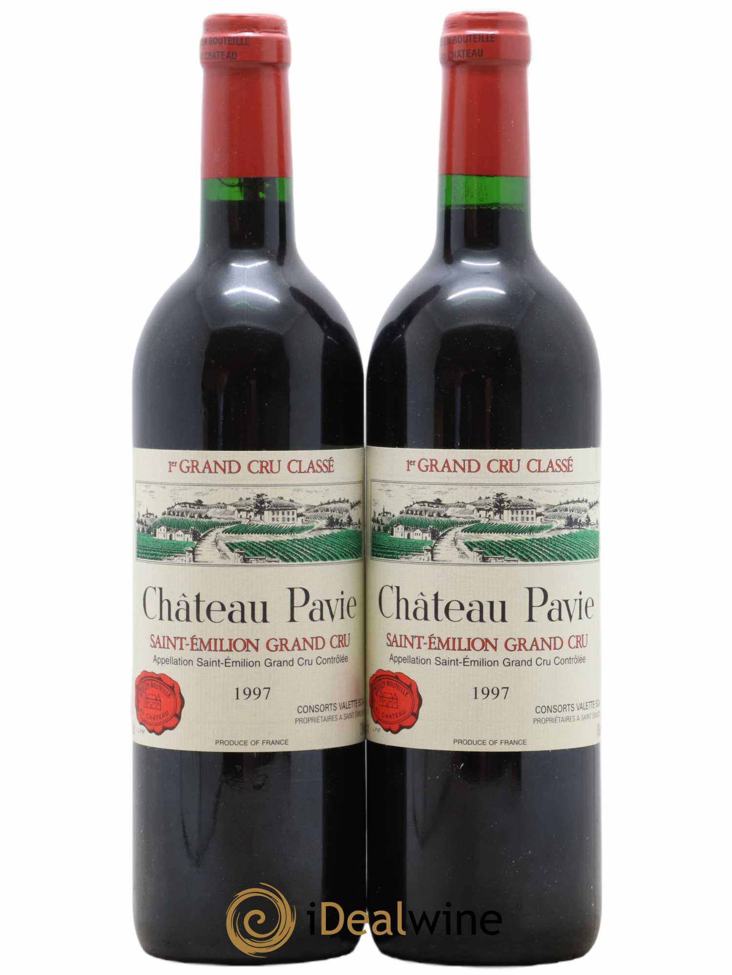 Château Pavie 1er Grand Cru Classé A 1997 - Lot of 2 bottles - 0