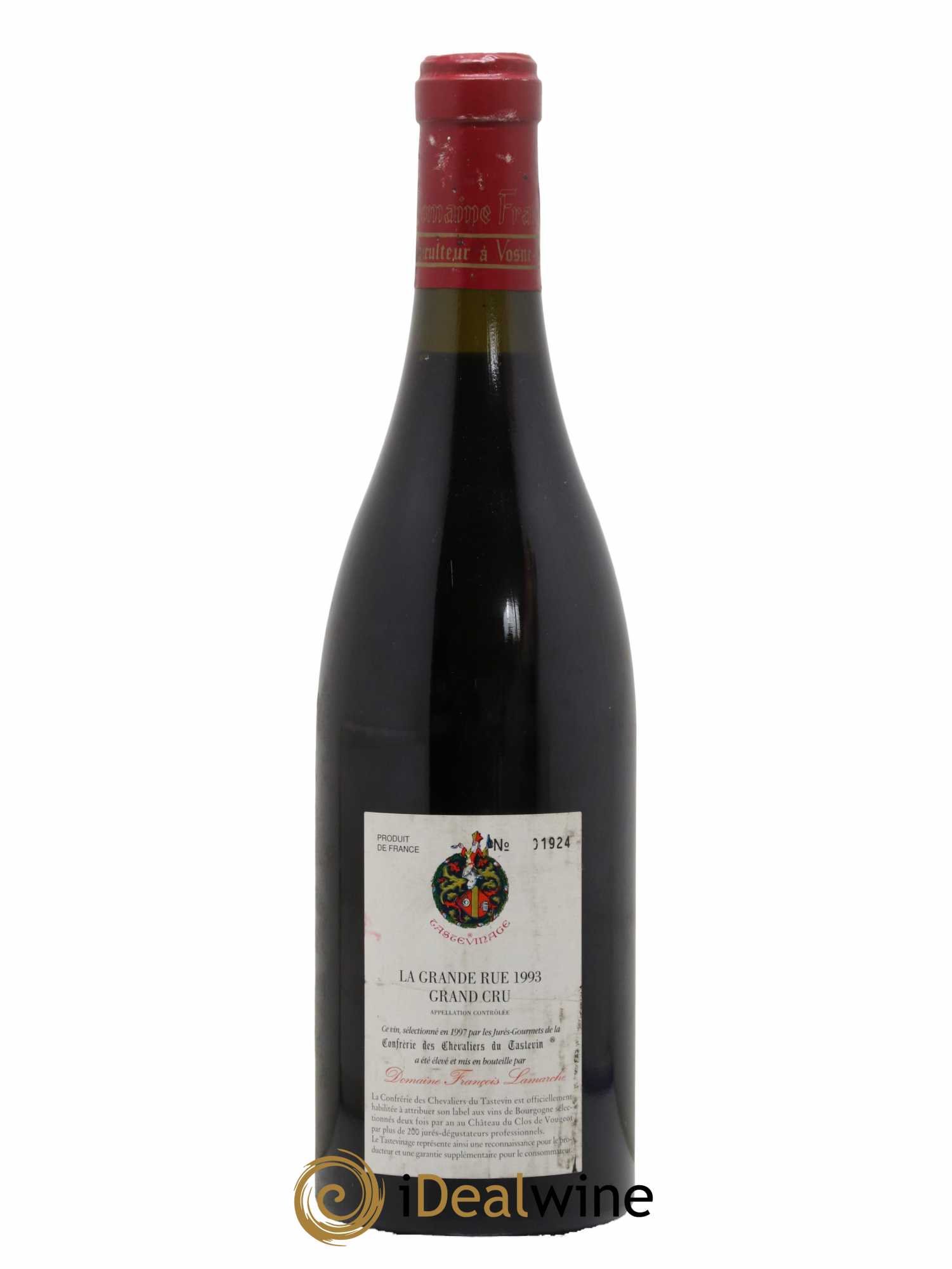 La Grande Rue Grand Cru Lamarche (Domaine) 1993 - Lot de 1 bouteille - 1