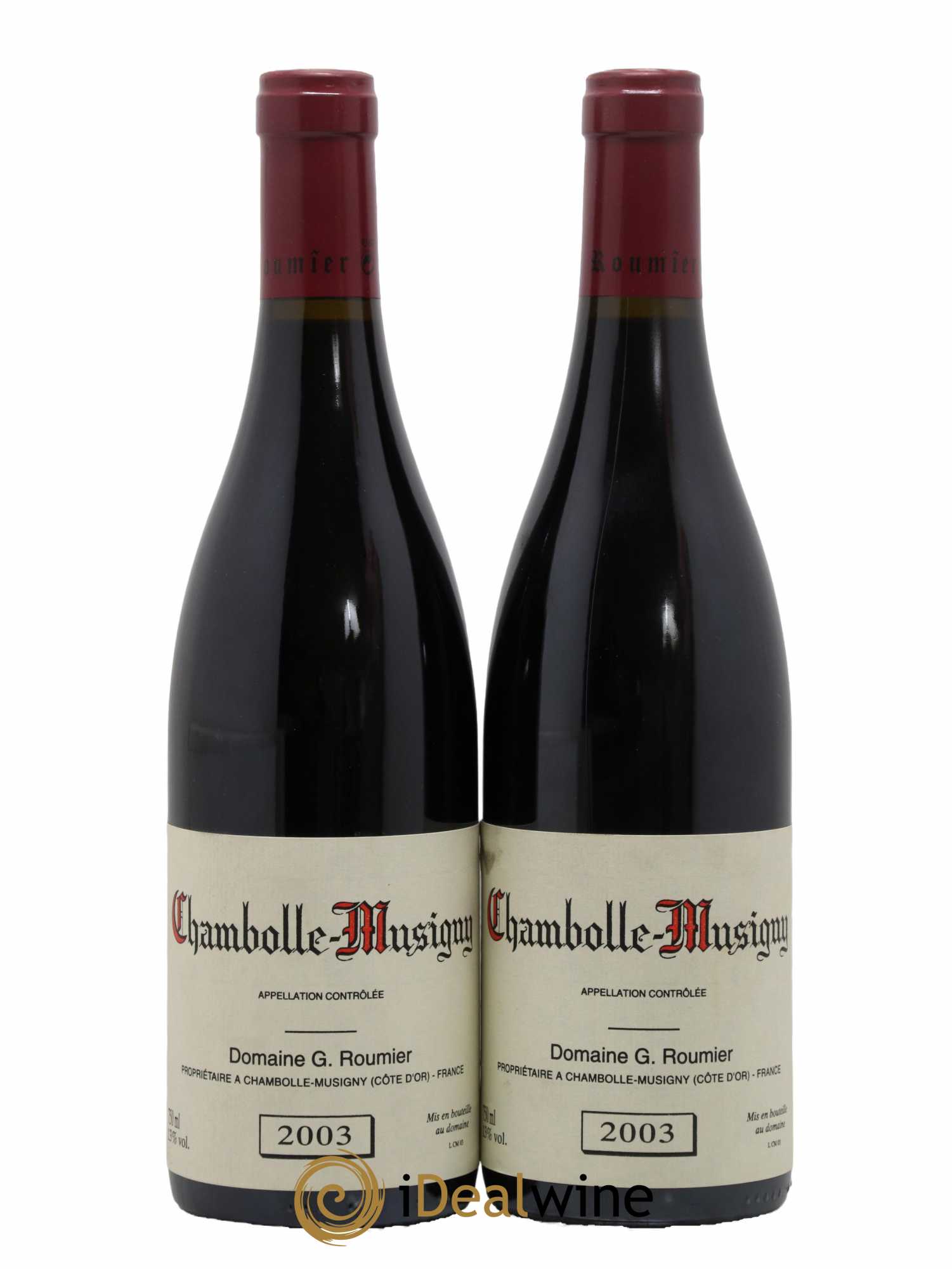 Chambolle-Musigny Georges Roumier (Domaine) 2003 - Posten von 2 Flaschen - 0