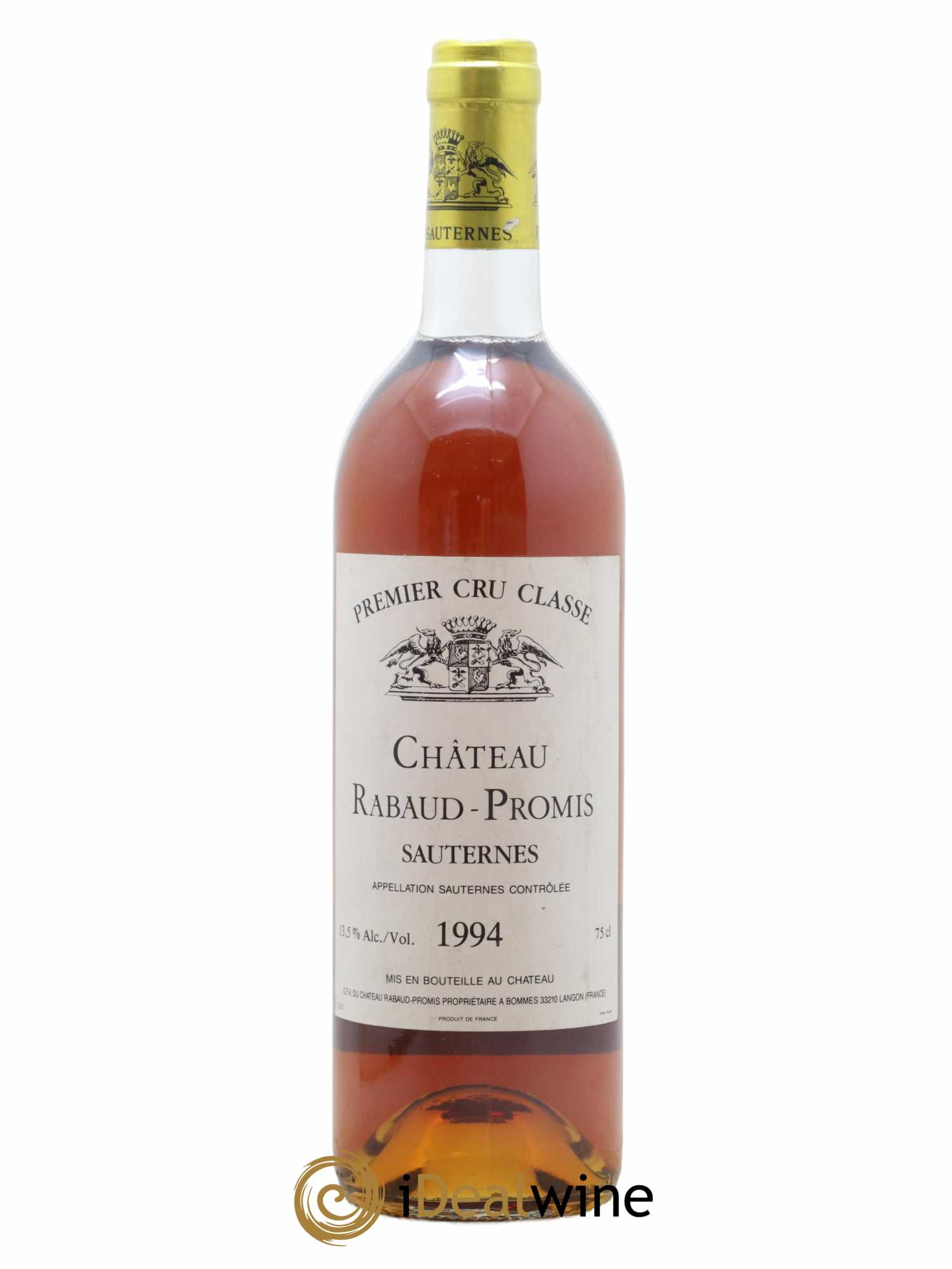 Château Rabaud Promis 1er Grand Cru Classé 1994 - Posten von 1 Flasche - 0
