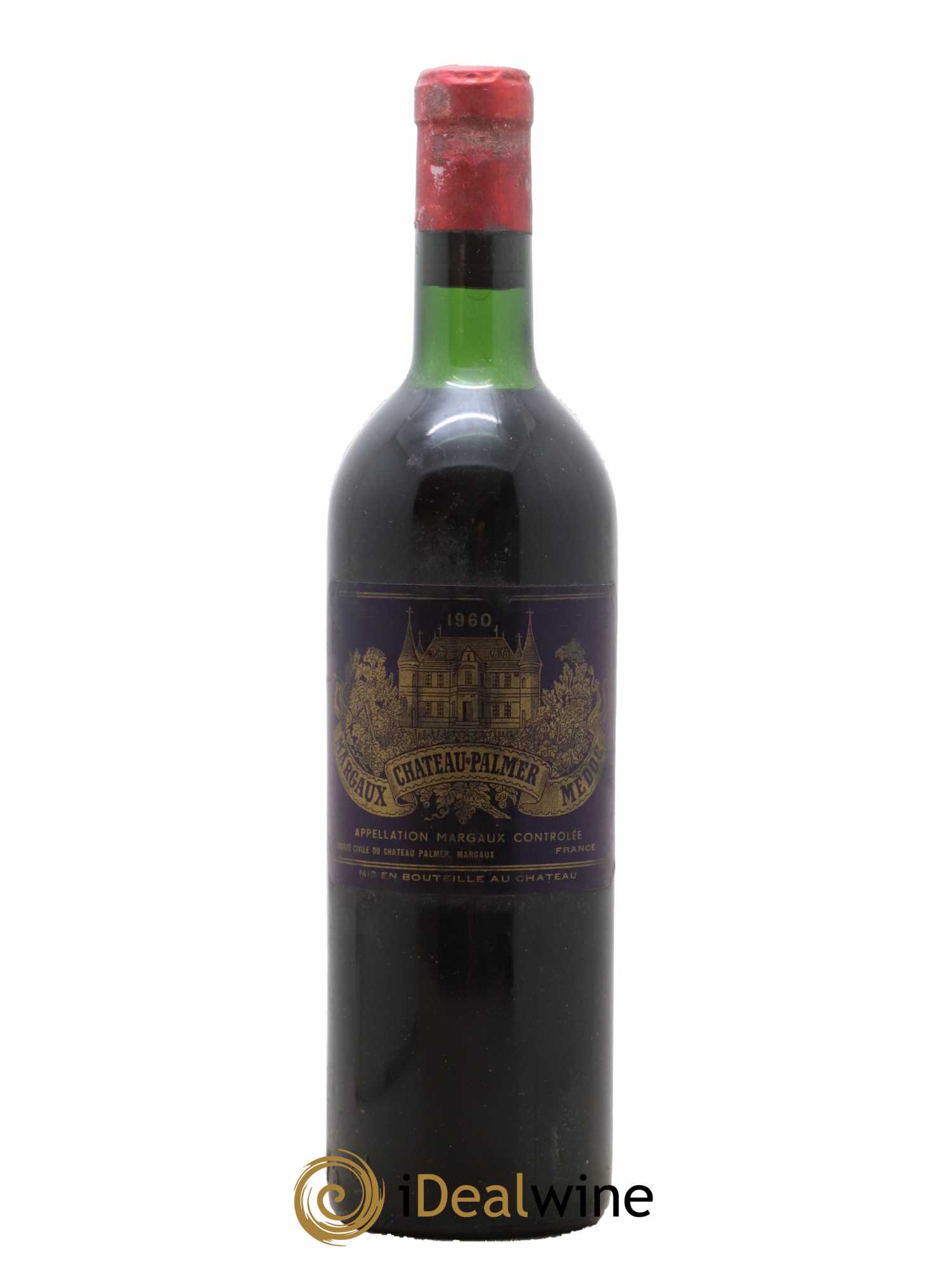 Château Palmer 3ème Grand Cru Classé 1960 - Lot de 1 bouteille - 0