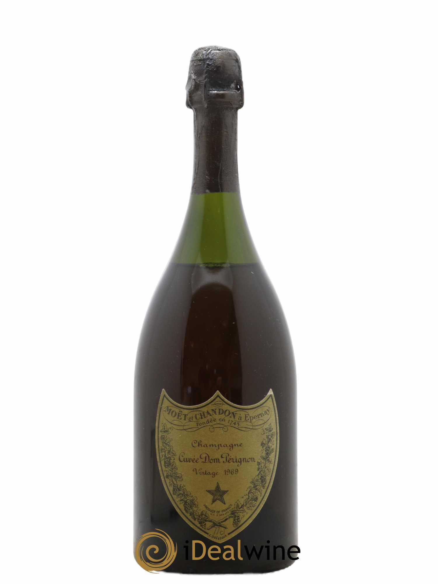 Brut Dom Pérignon 1969 - Lot de 1 bouteille - 0