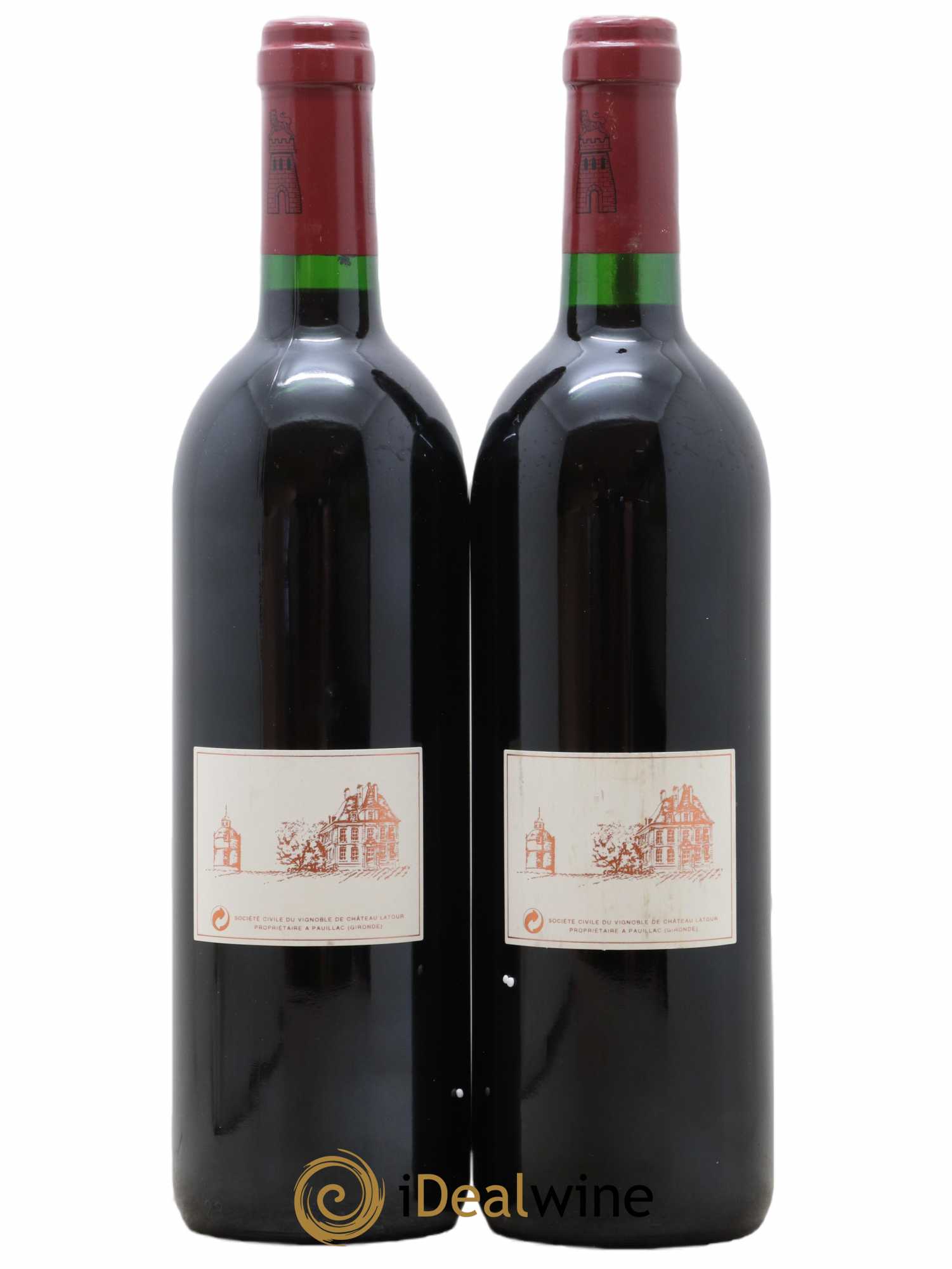 Château Latour 1er Grand Cru Classé 1995 - Lot de 2 bouteilles - 1