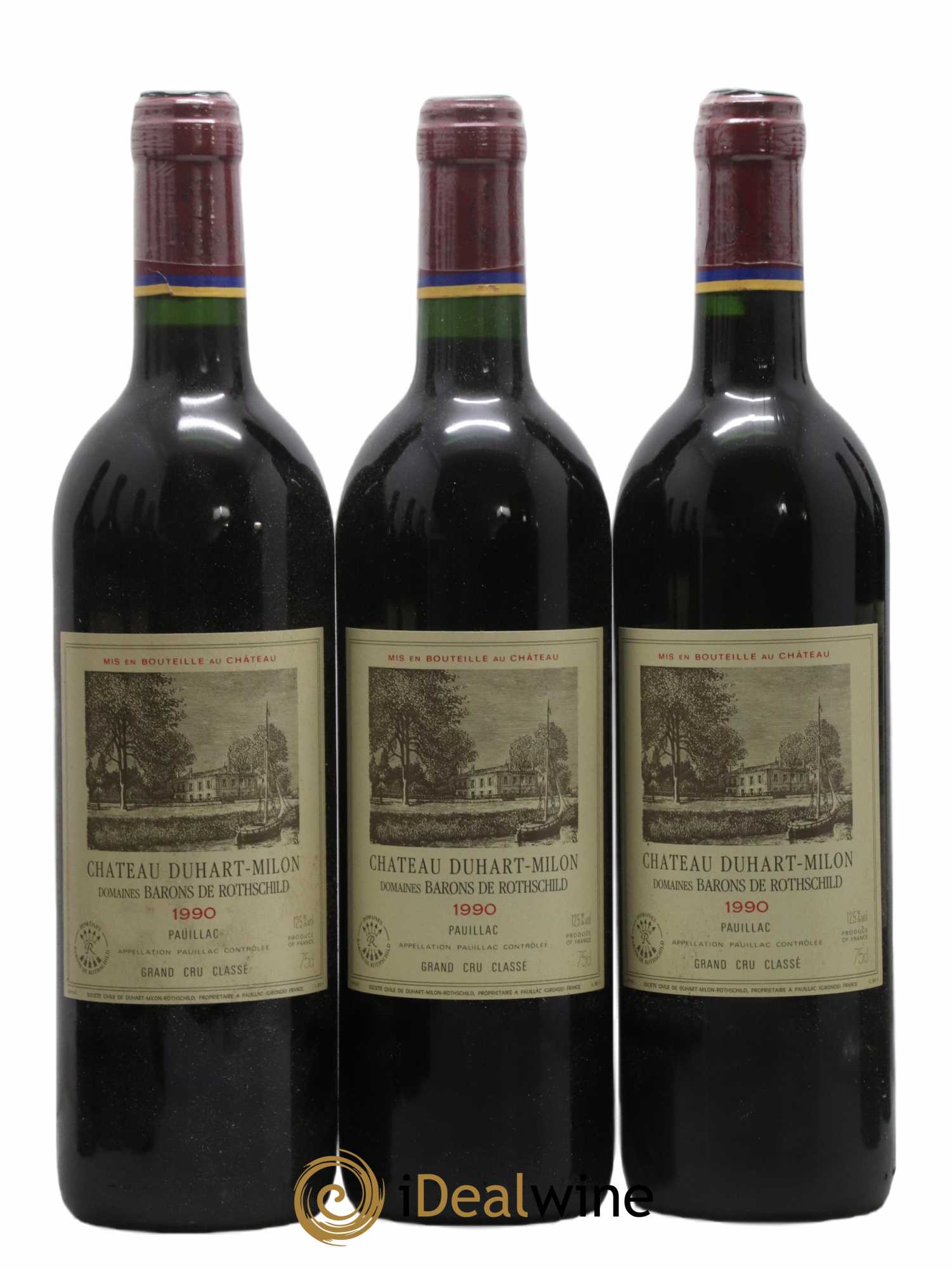 Château Duhart-Milon 4ème Grand Cru Classé 1990 - Lot de 12 bouteilles - 2