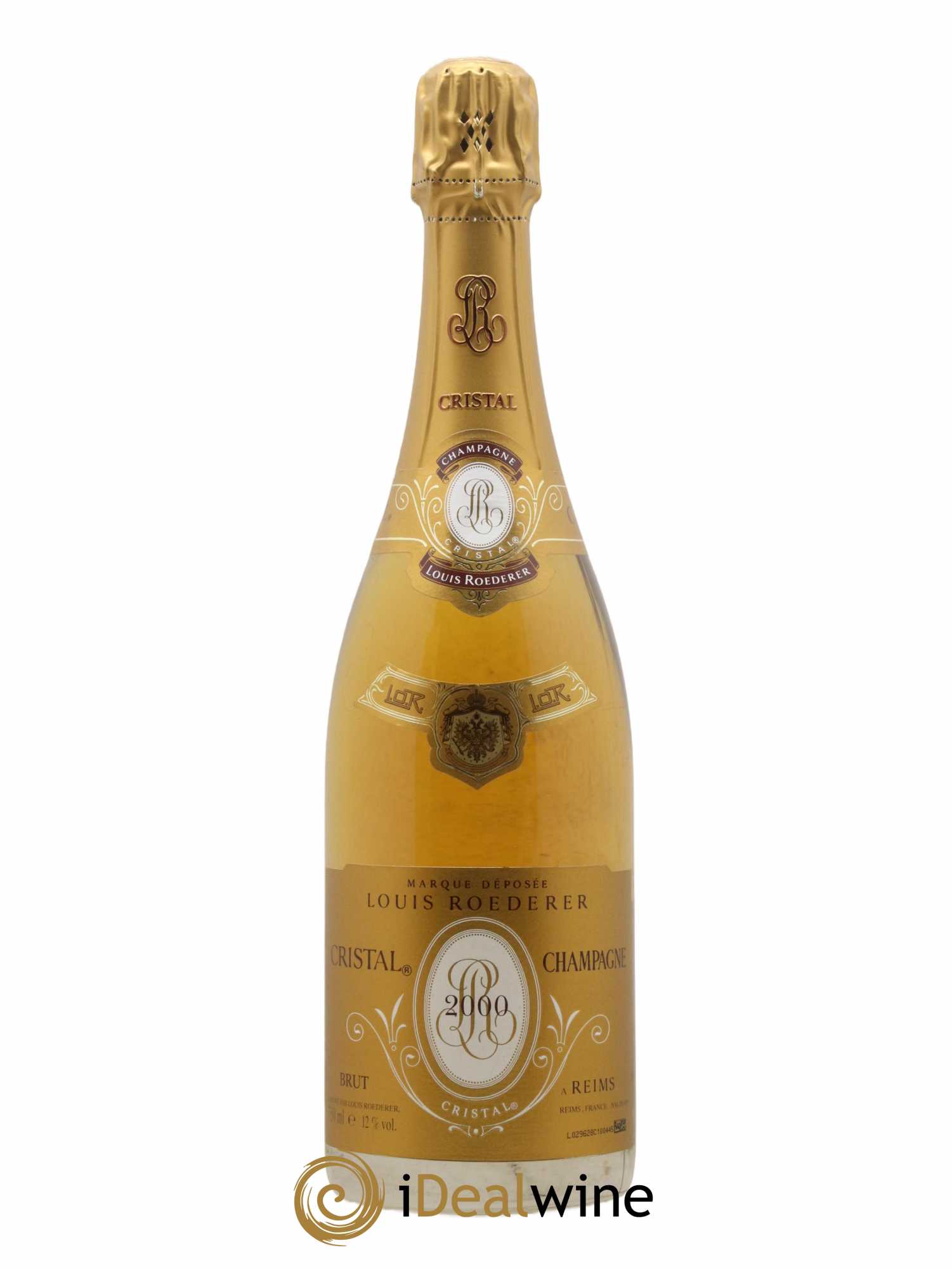Cristal Louis Roederer 2000 - Lot de 1 bouteille - 1