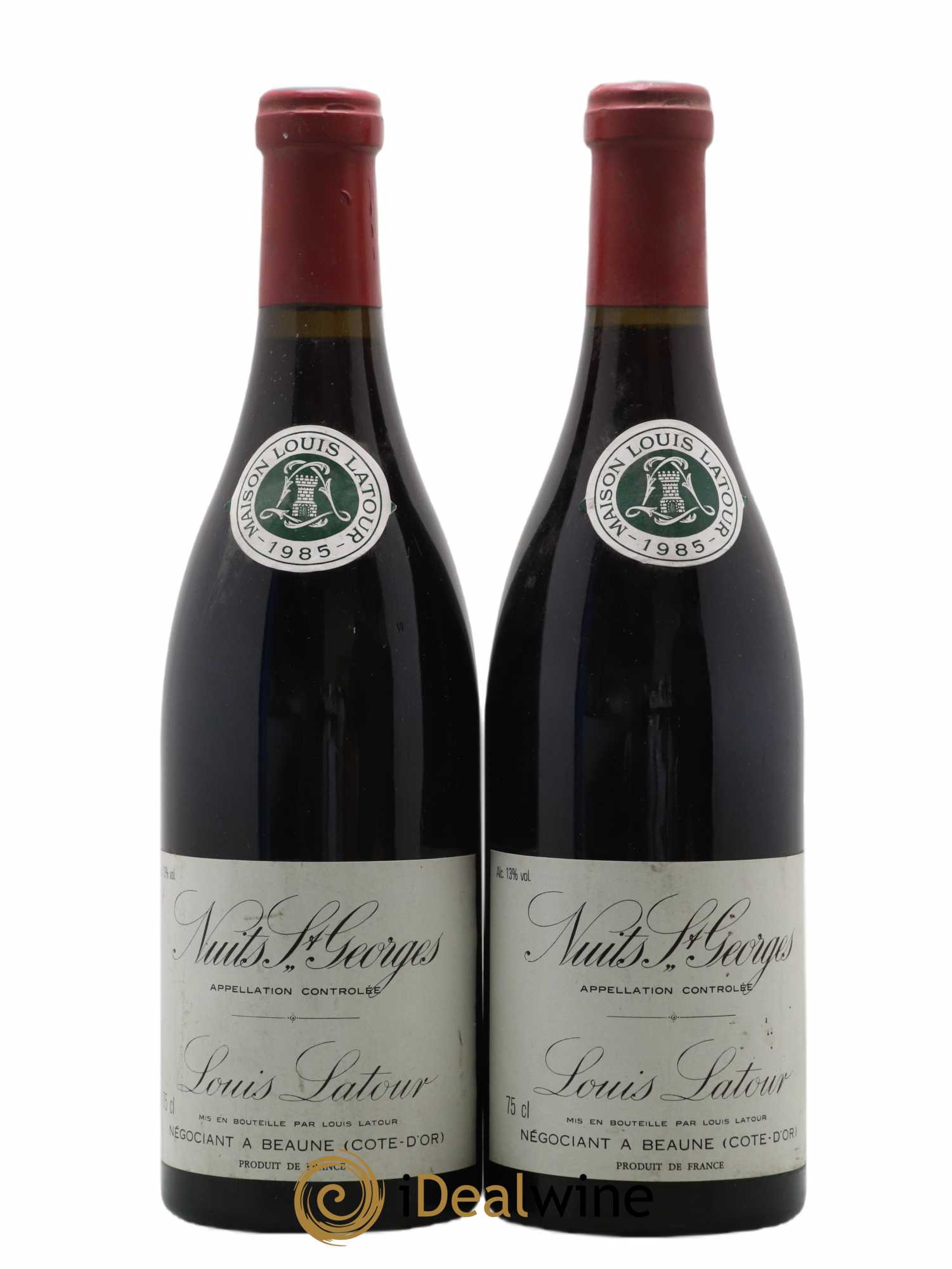 Nuits-Saint-Georges Louis Latour 1985 - Lot de 2 bouteilles - 0