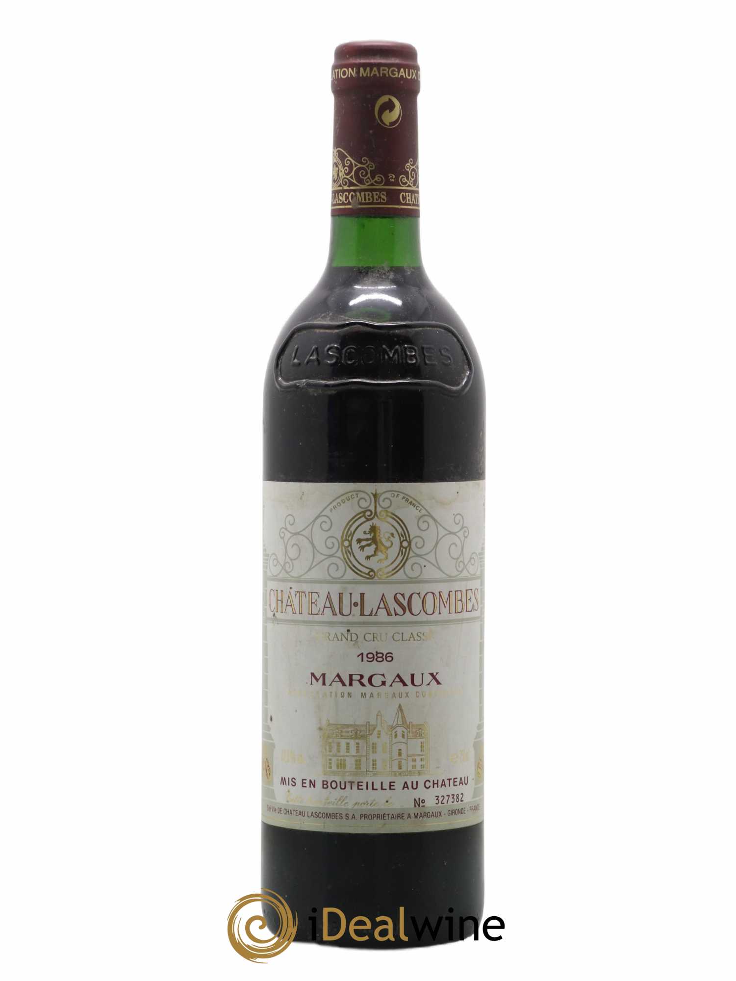 Château Lascombes 2ème Grand Cru Classé 1986 - Lot de 1 bouteille - 0