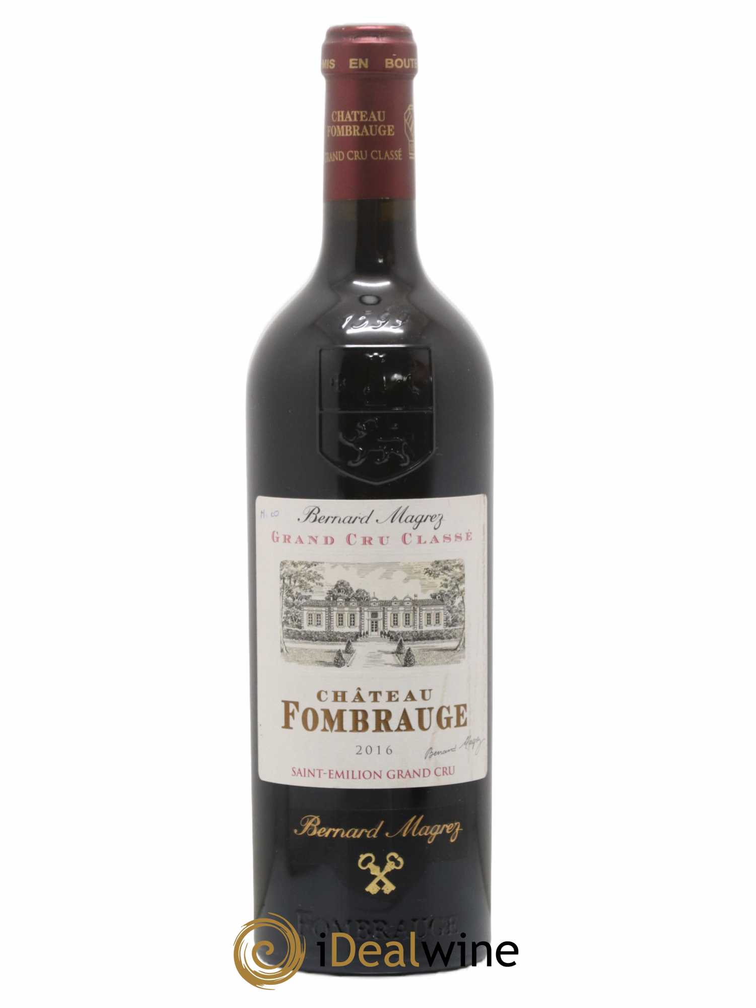 Château Fombrauge Grand Cru Classé 2016 - Lot de 1 bouteille - 0