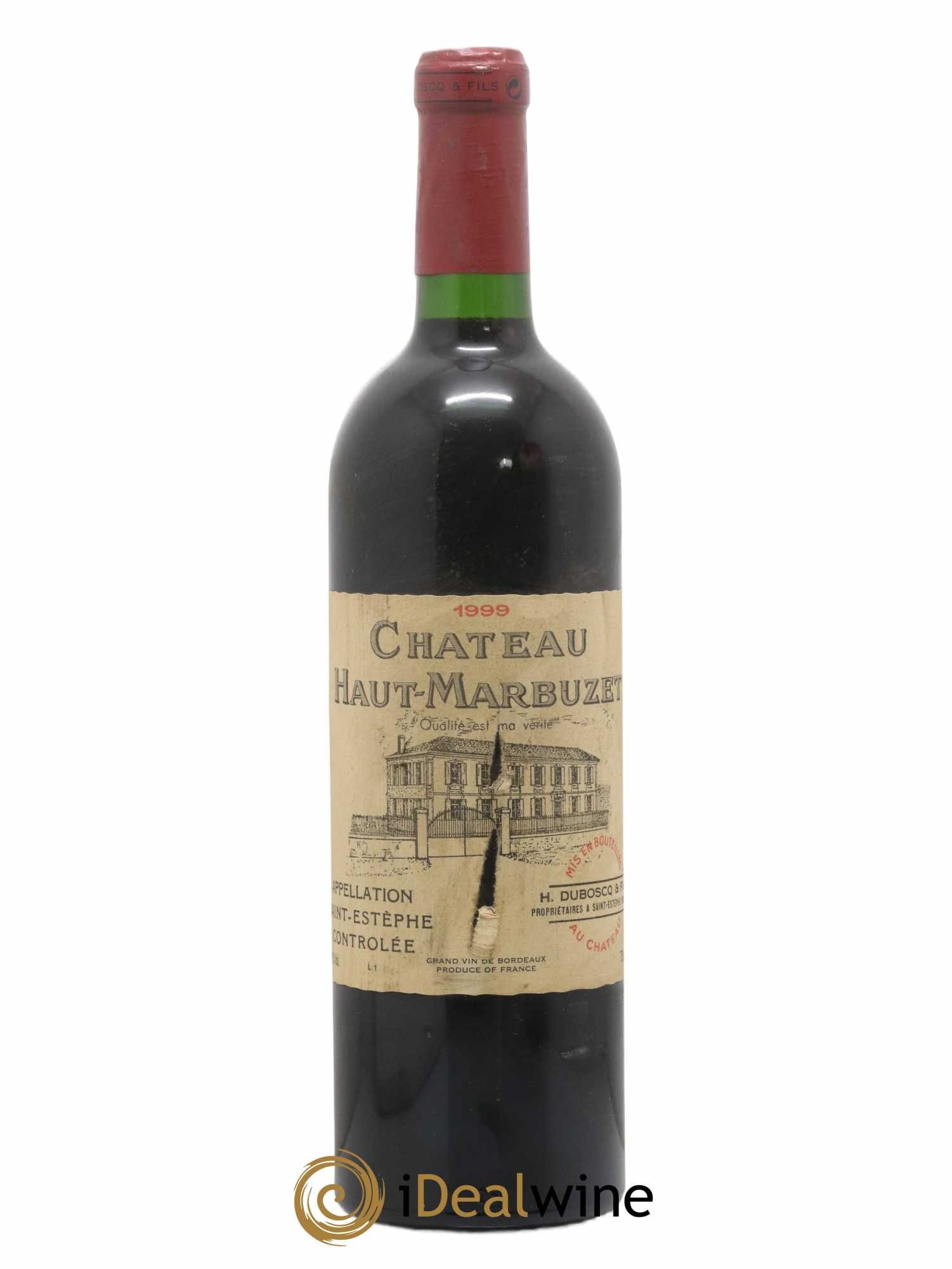Château Haut Marbuzet 1999 - Lot de 1 bouteille - 0