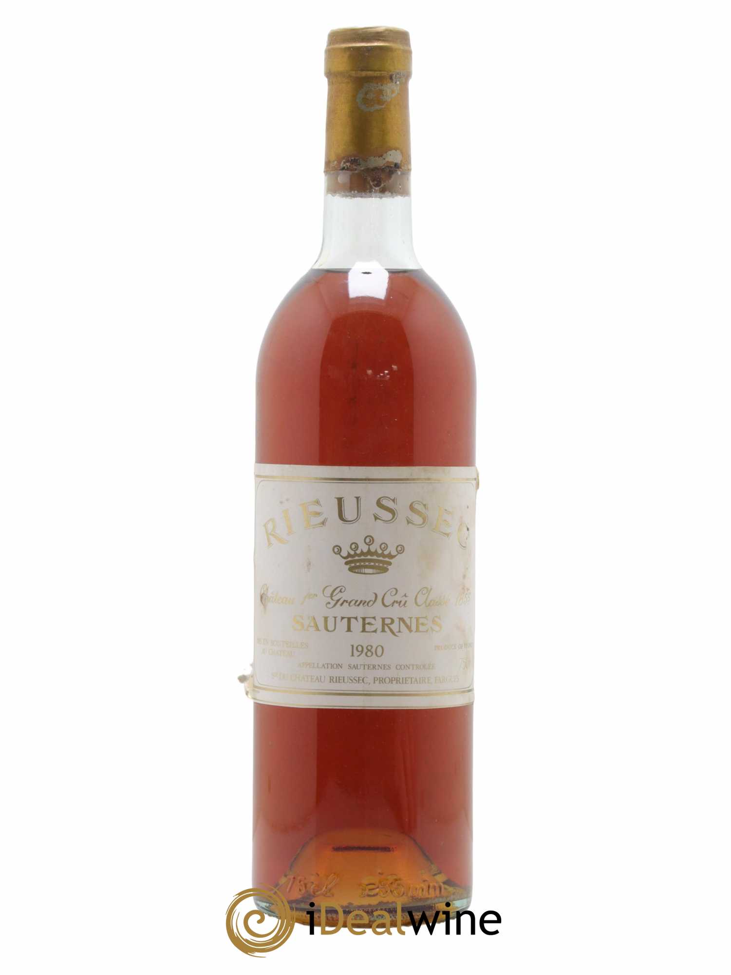 Château Rieussec 1er Grand Cru Classé 1980 - Posten von 1 Flasche - 0