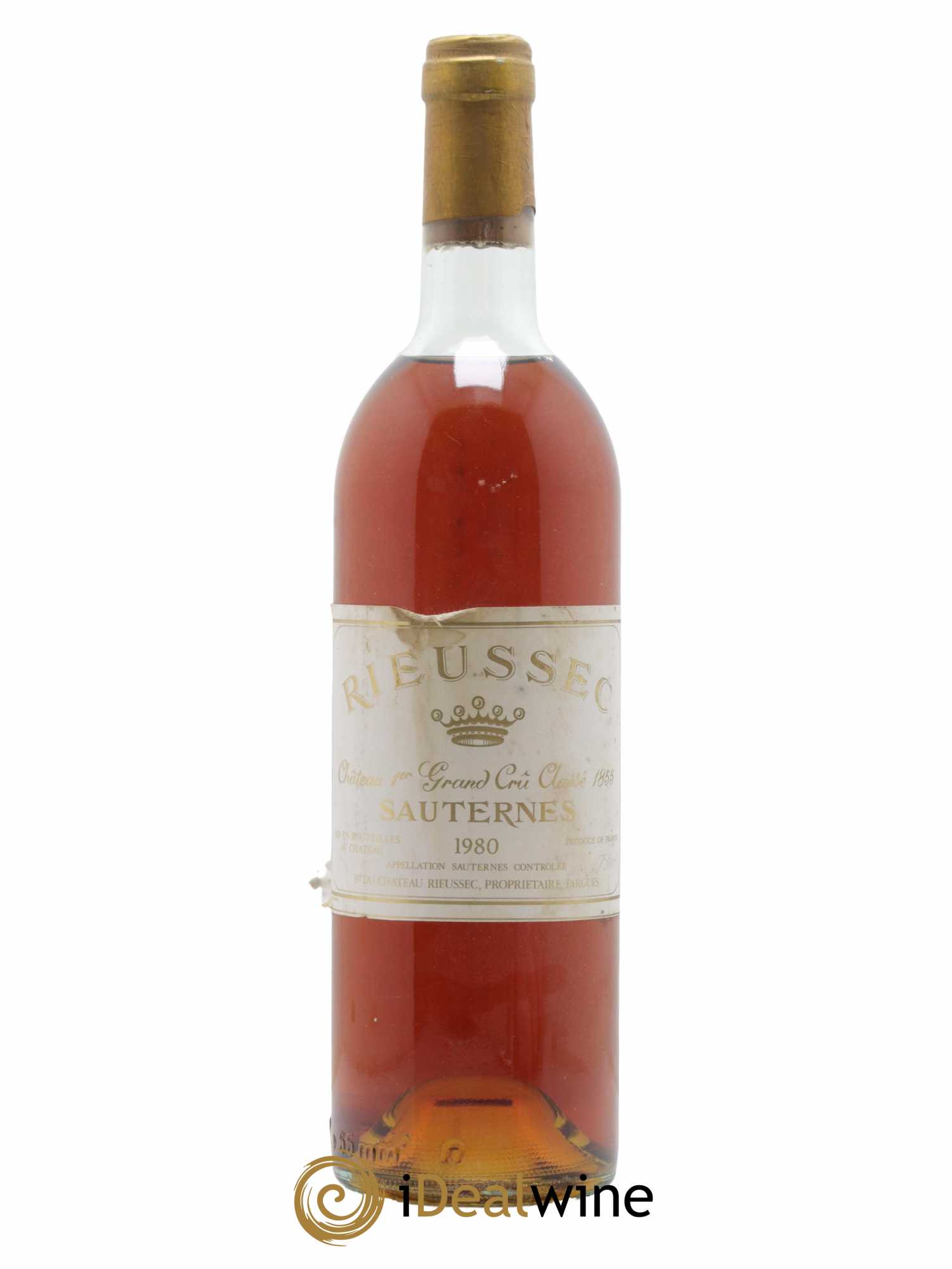 Château Rieussec 1er Grand Cru Classé 1980 - Posten von 1 Flasche - 0