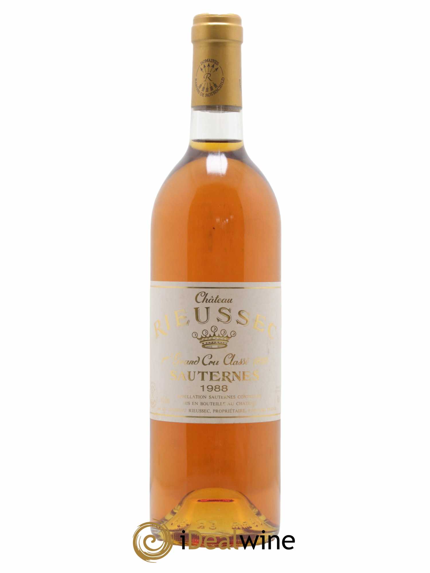 Château Rieussec 1er Grand Cru Classé 1988 - Posten von 1 Flasche - 0