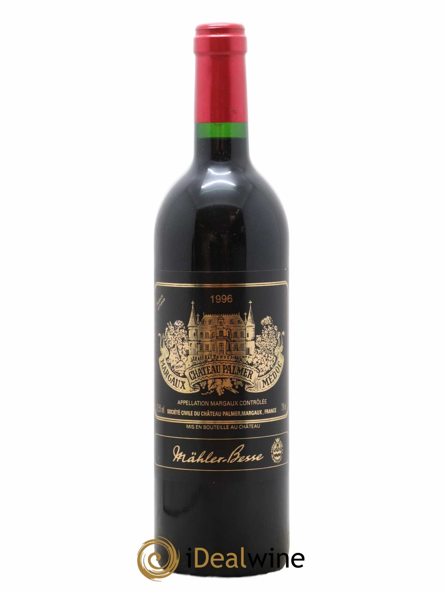 Château Palmer 3ème Grand Cru Classé 1996 - Lot de 1 bouteille - 0