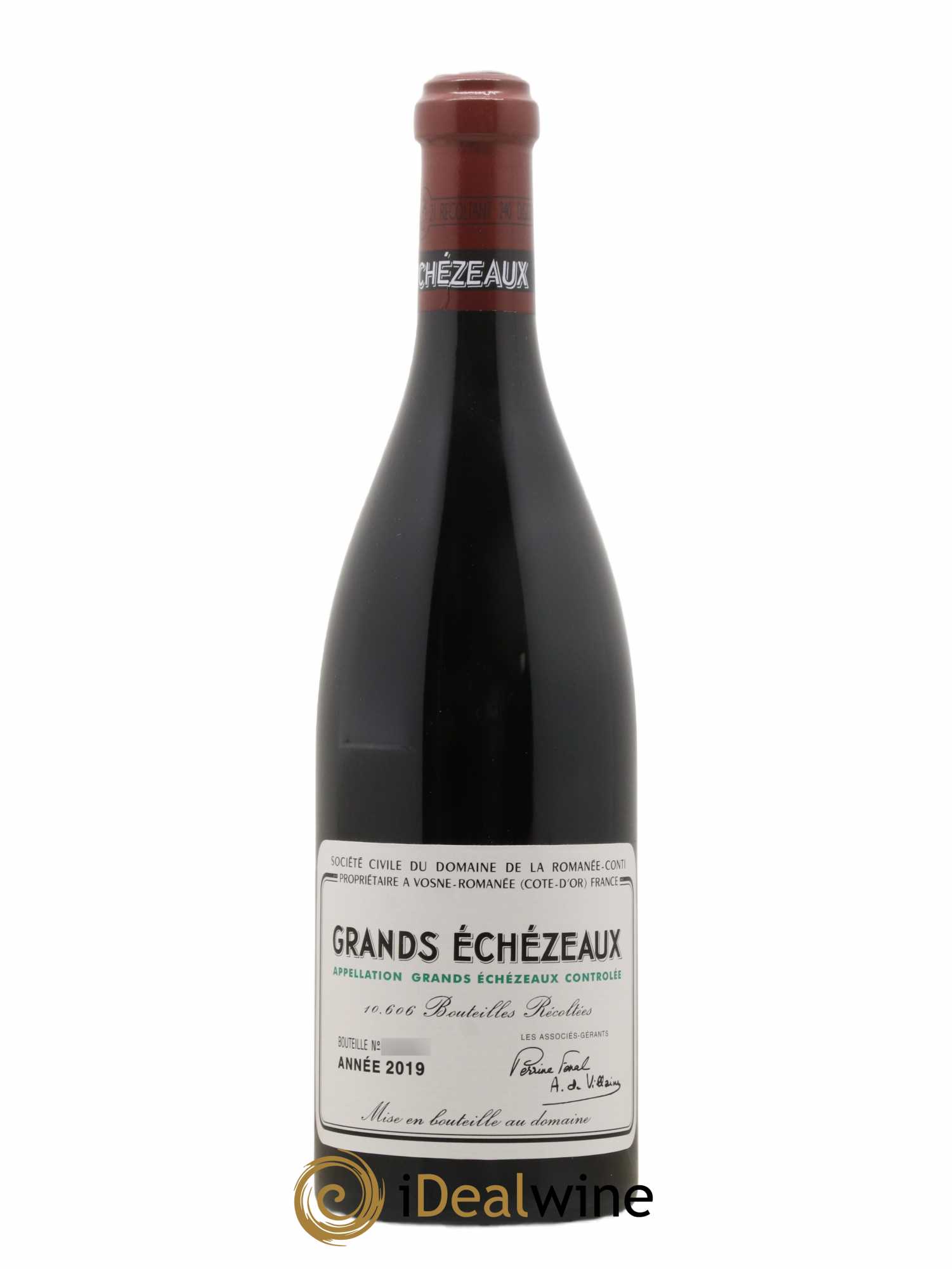 Grands-Echezeaux Grand Cru Domaine de la Romanée-Conti 2019 - Lot de 1 bouteille - 0