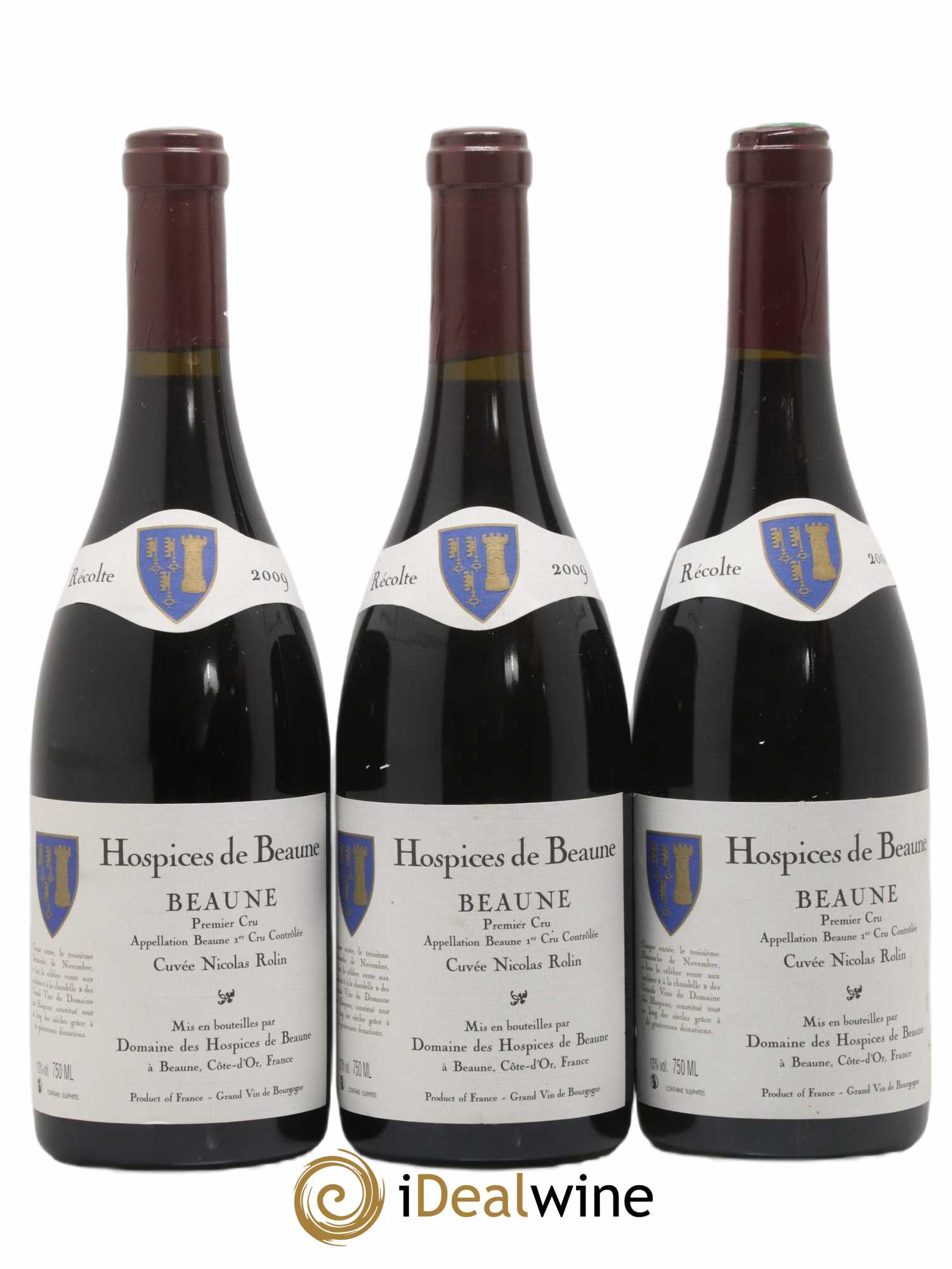 Beaune 1er Cru 2009 - Posten von 3 Flaschen - 0