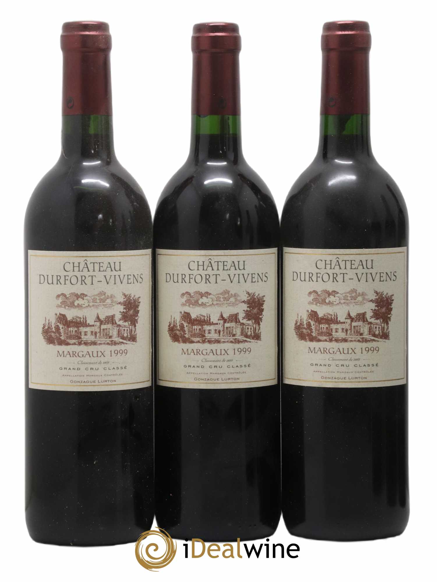 Château Durfort Vivens 2ème Grand Cru Classé 1999 - Lot de 6 bouteilles - 1