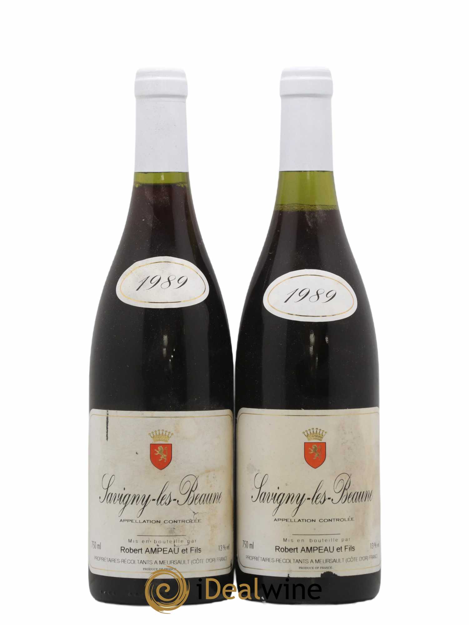 Savigny-lès-Beaune Robert Ampeau 1989 - Lot de 2 bouteilles - 0