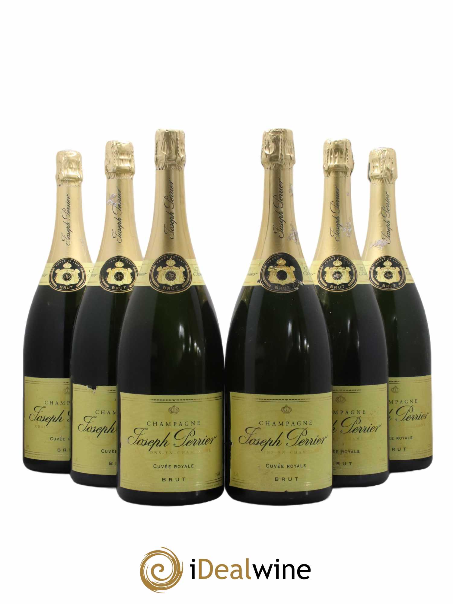 Cuvée Royale Brut Joseph Perrier - Lot de 6 magnums - 0
