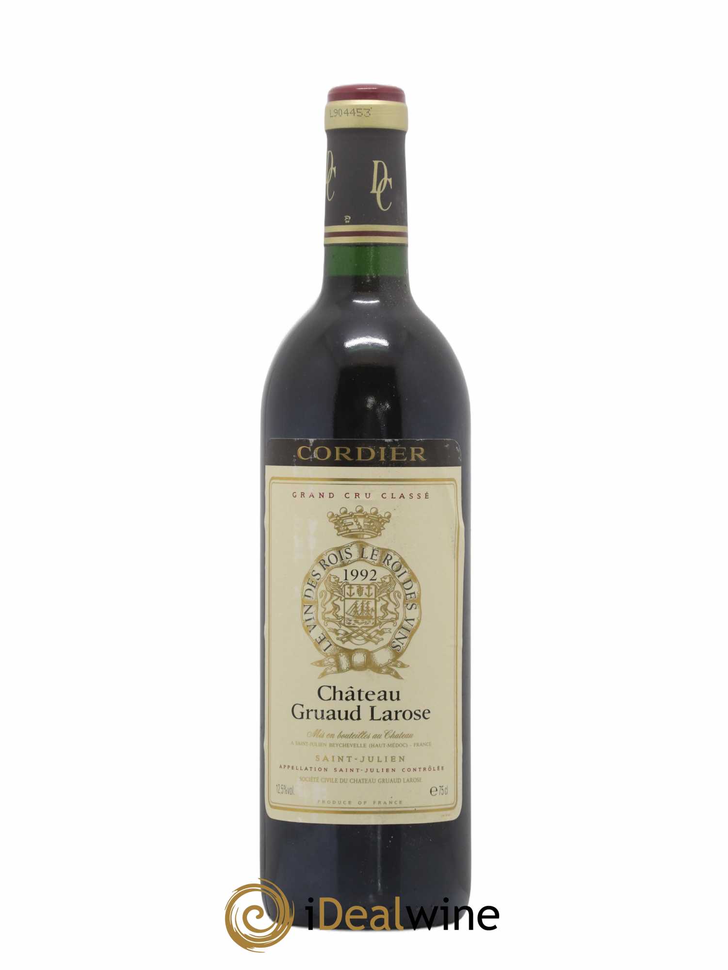 Château Gruaud Larose 2ème Grand Cru Classé 1992 - Lot de 1 bouteille - 0